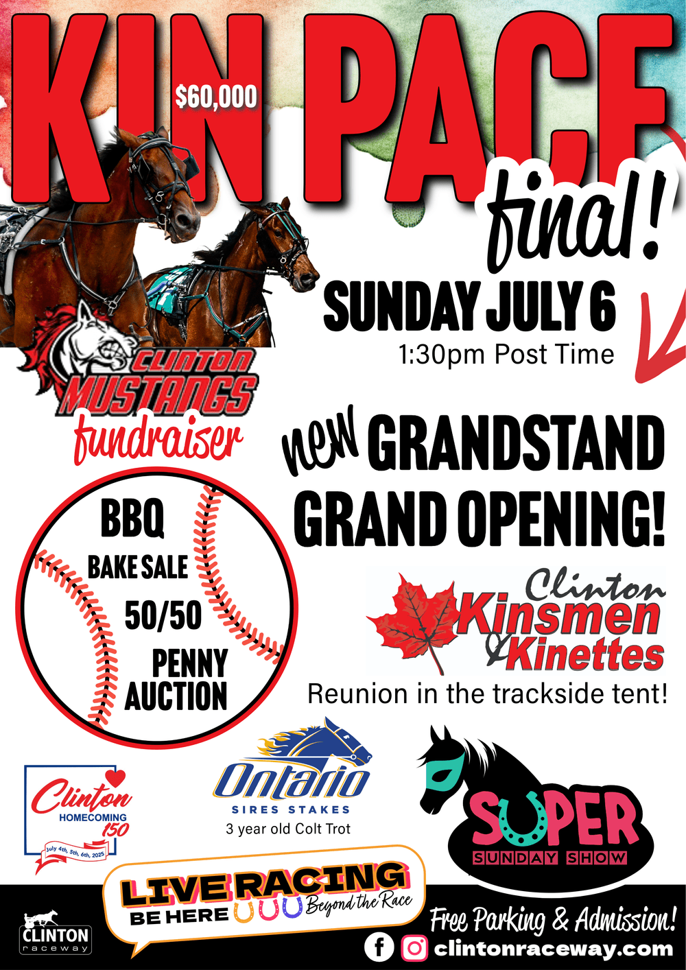 Kin Race Kin Pace — Clinton Raceway