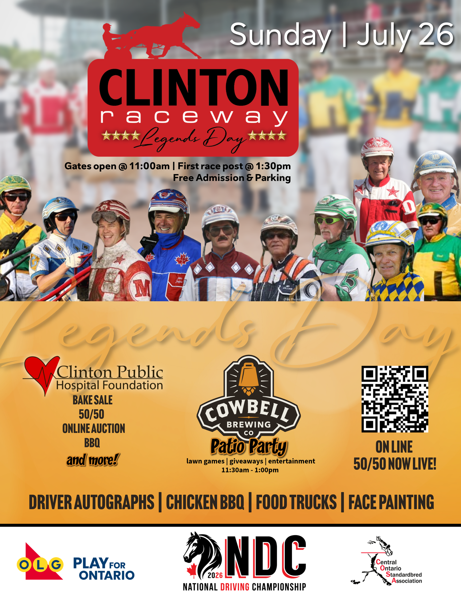 Legends Day - National Driving Championship — Clinton Raceway