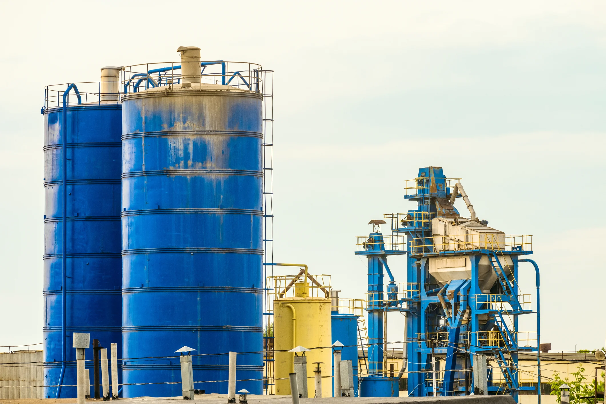 Producing Asphalt Members (1st plant) 