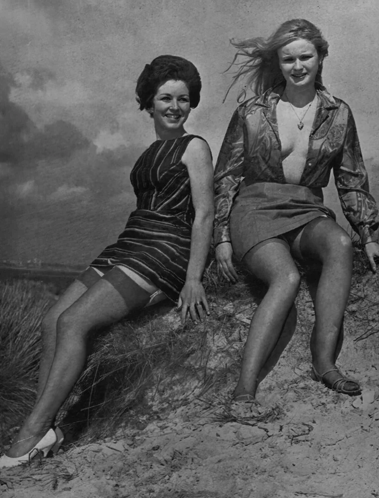 Marilyn Ward and Nicola Taylor Spick, Span and Beautiful Britons Pin