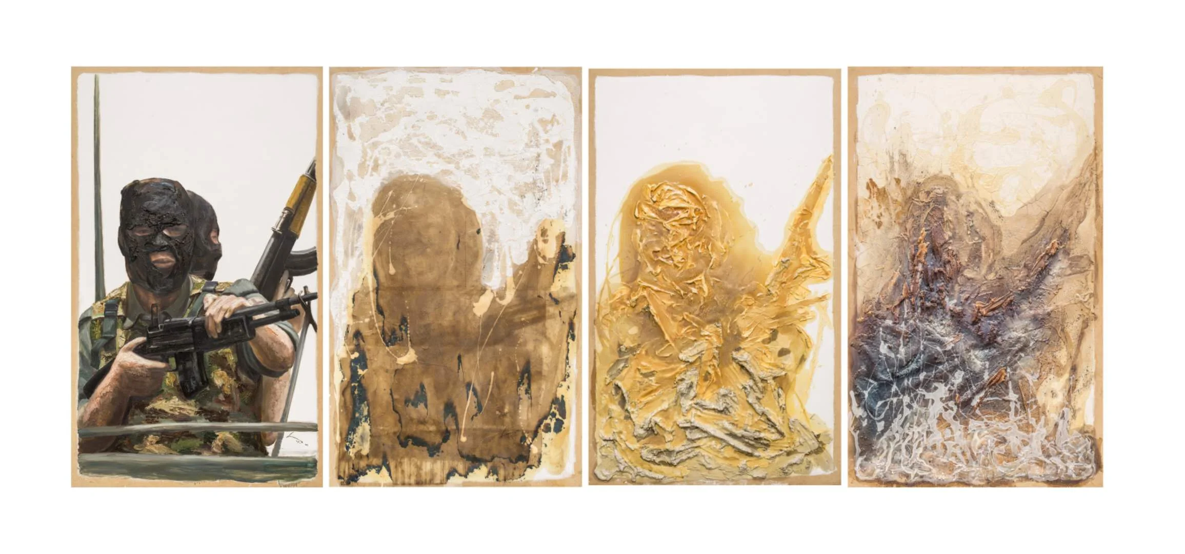 覆膜世界大兵No.2 (四联画), 2007