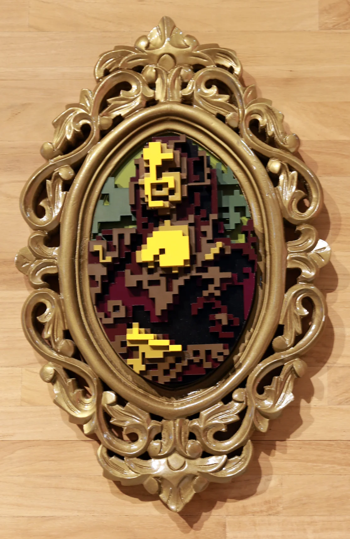 low-res, Mona Lisa, 2016