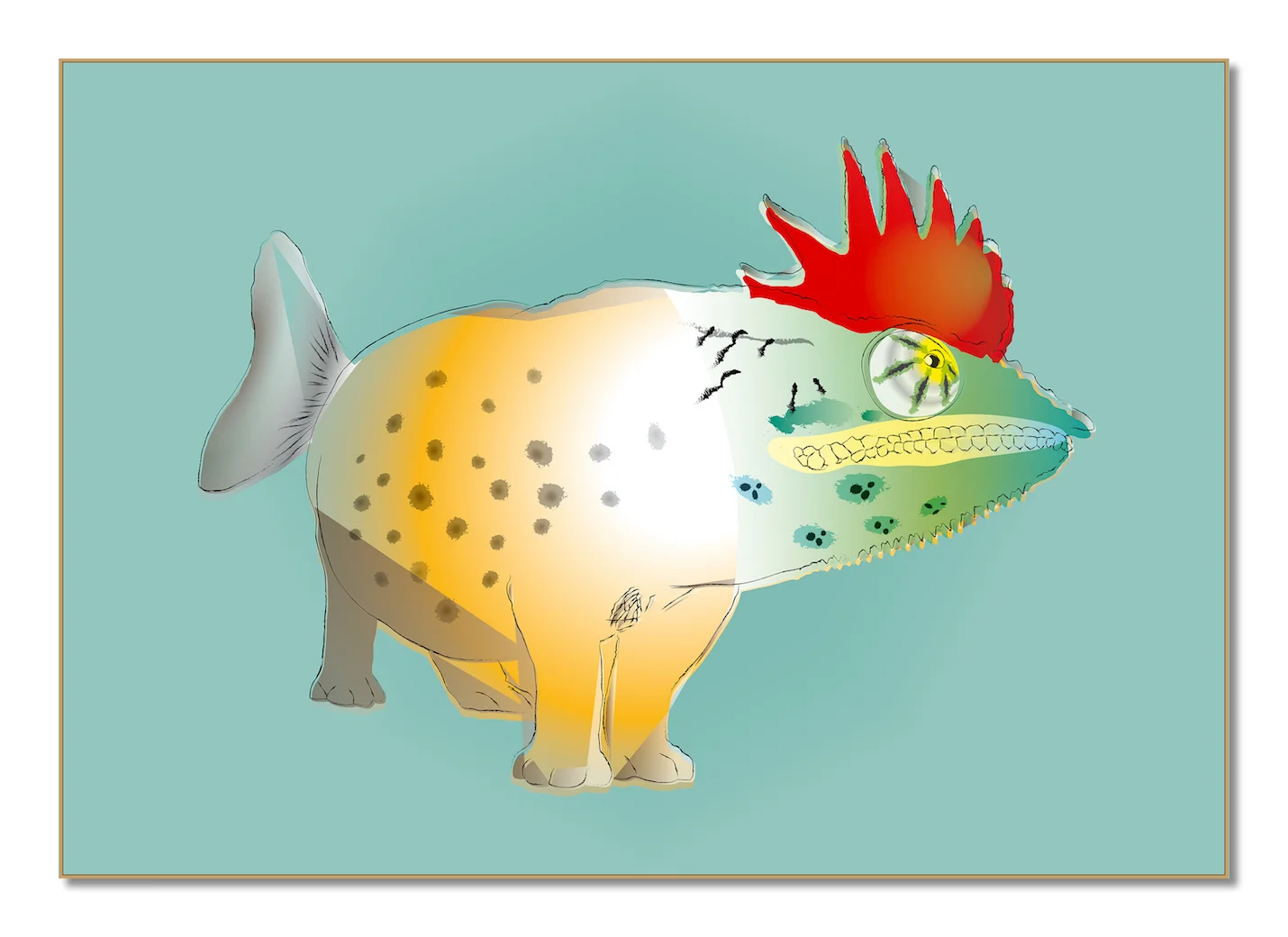 Chamalepotamus Gallus