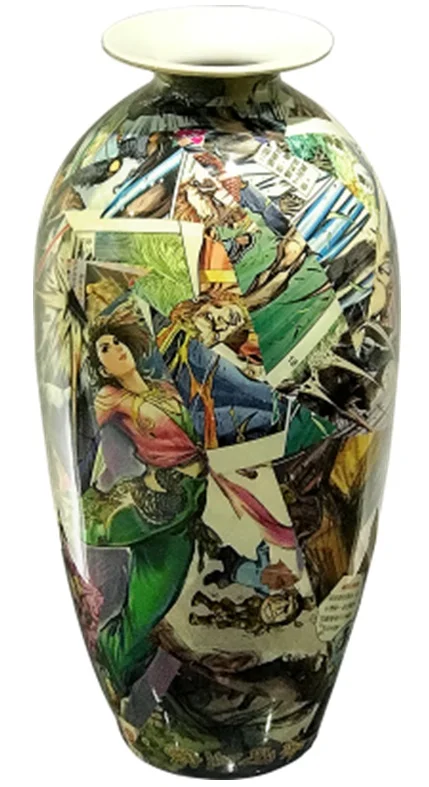 Comic Book Vase 1