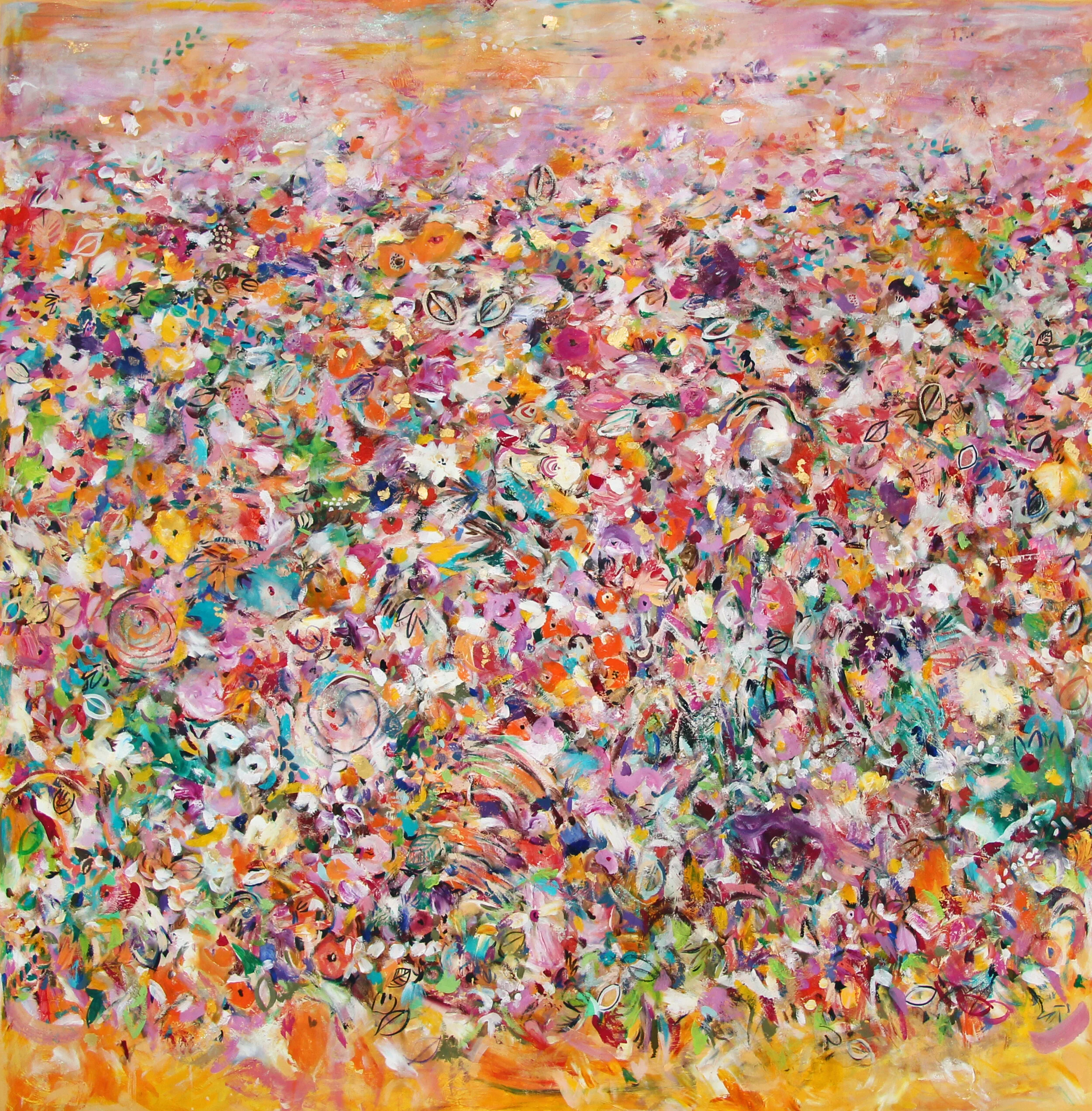 Floral Gold 1 , 2019