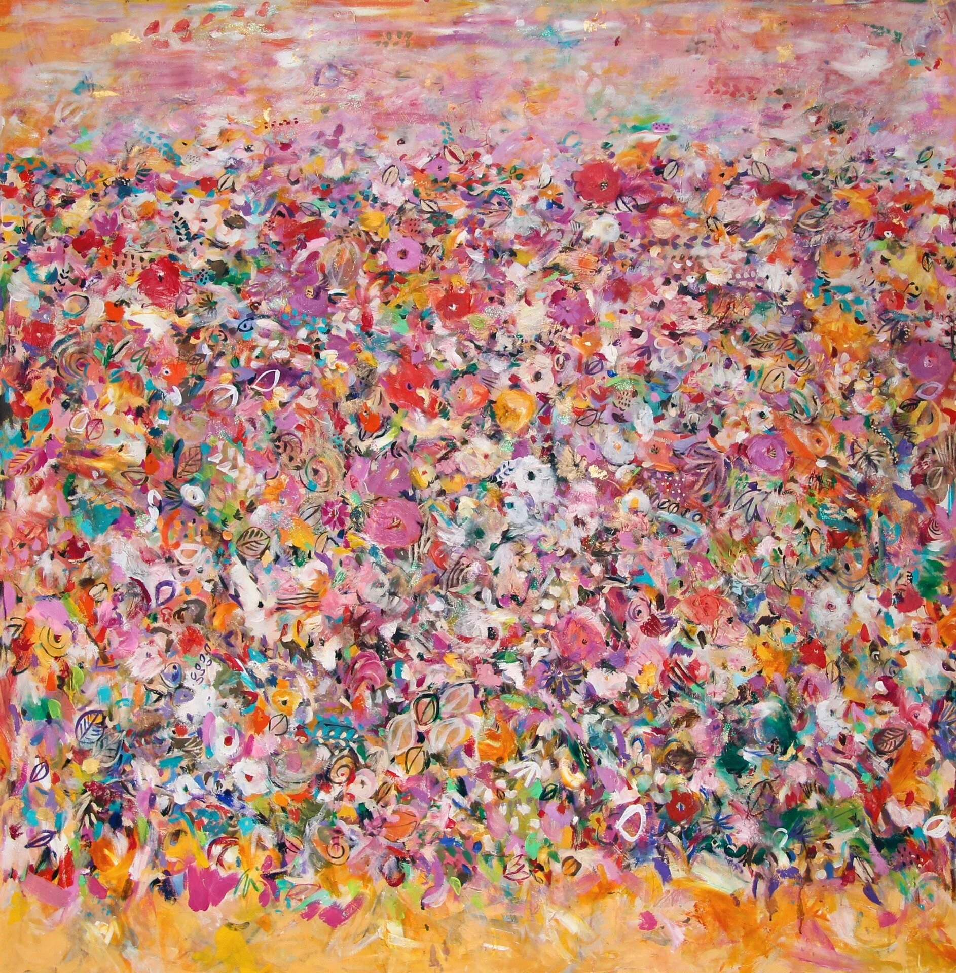 Floral Gold 3 , 2019