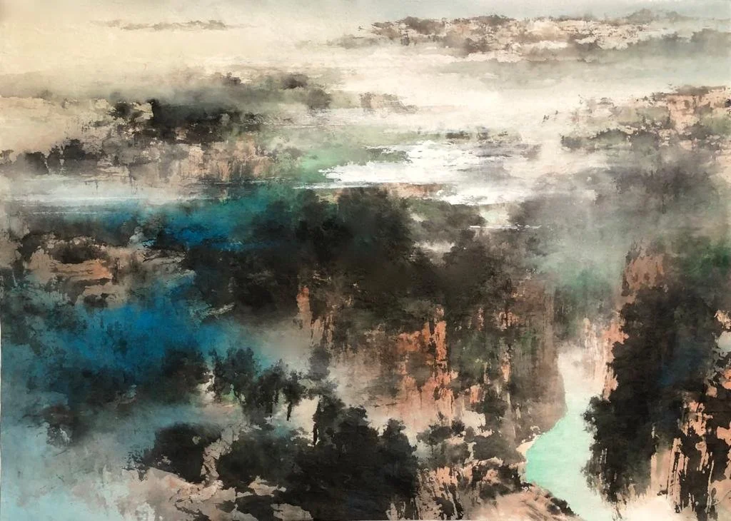 Misty Valley II 河谷飛雲,  2021