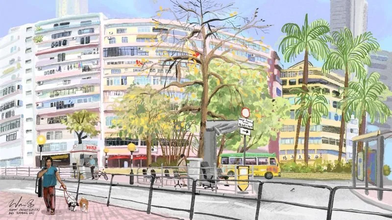 Happy Valley (Lower) Bus Terminus  跑馬地（下）巴士總站 2023