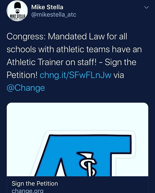 Since the onset of #covid19 , thousands of schools, organizations, athletic programs, leagues, and hospital systems have cut their #athletictrainers . Why? Because as sports have been delayed, postponed, or cancelled, the powers that be have decided 