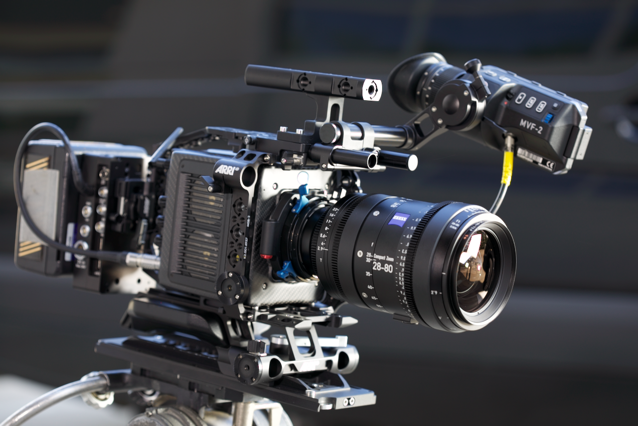 Zeiss zoom on ARRI Mini LF from Dallas Lighting and Grip.