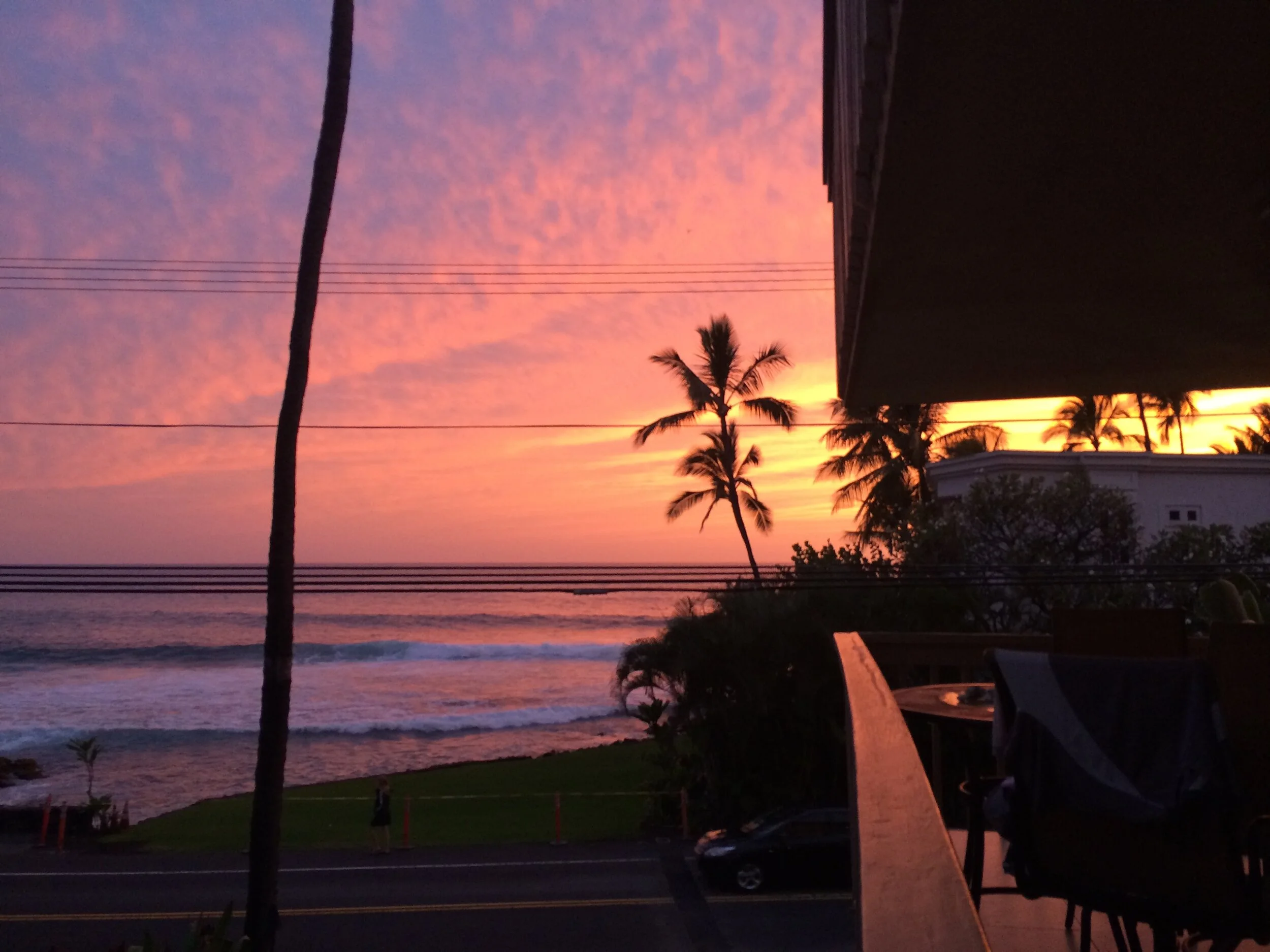 Ali'i drive sunset