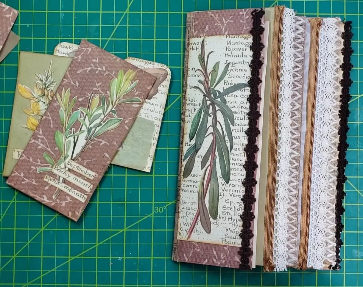 My friend Caryl and I are hosting an Edith Holden junk journal collaboration on YouTube.
If you are interested please join us. Details are in the description of each of my Edith Holden videos on YT.
We will be doing little random give-a-ways all mont