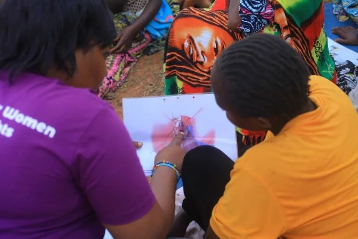 Name a better place to be than a @we_empower_her training? Laughter and learning 🧡