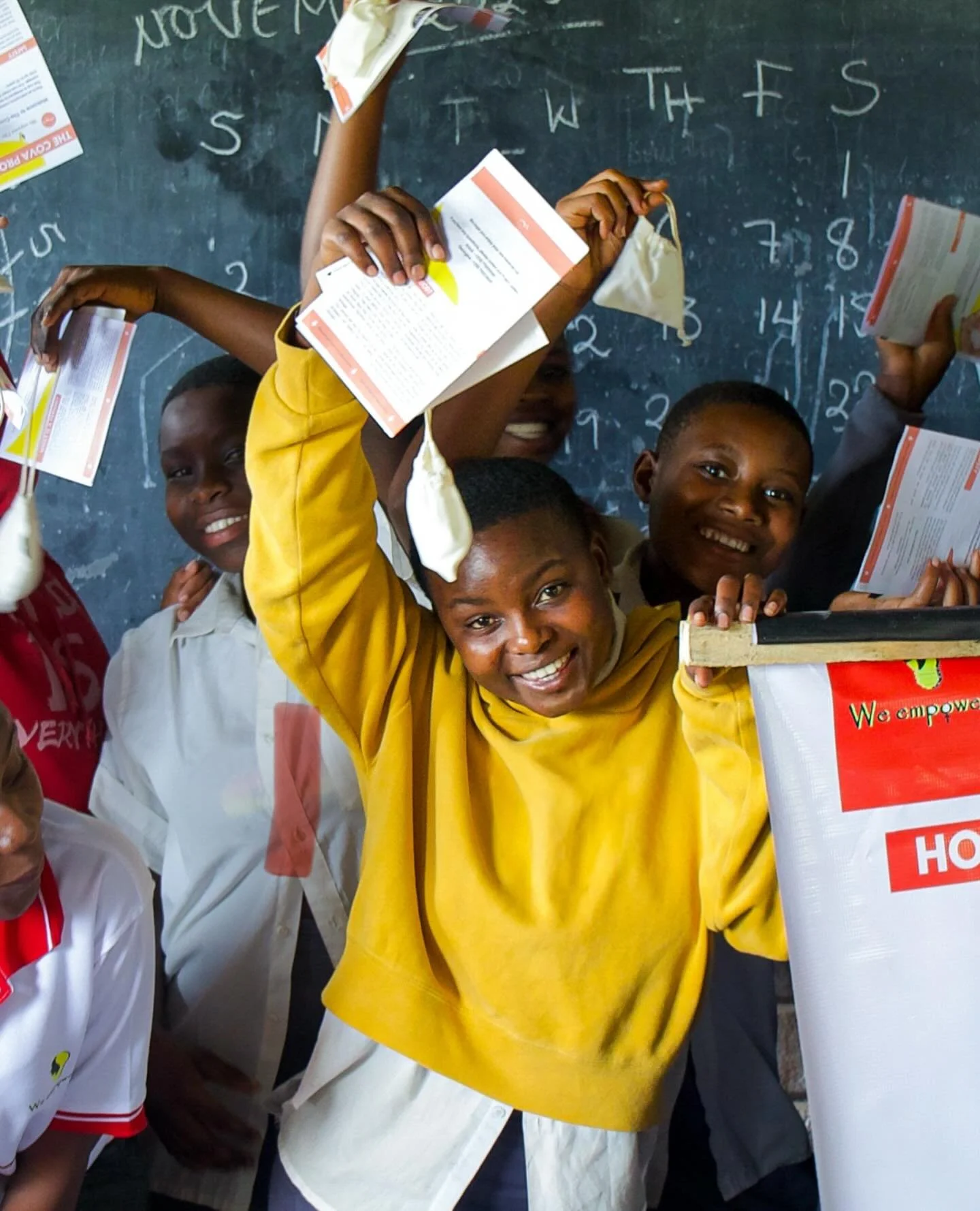 Absolute joy brought by @we_empower_her! True to their organization&rsquo;s name, when Anick, Diana, Marie and Gabriella held this training session they took nervous faces and turned them into faces of confidence. All positive energy and all encourag