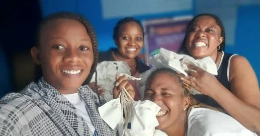 Cups have arrived with @we_empower_her 🧡