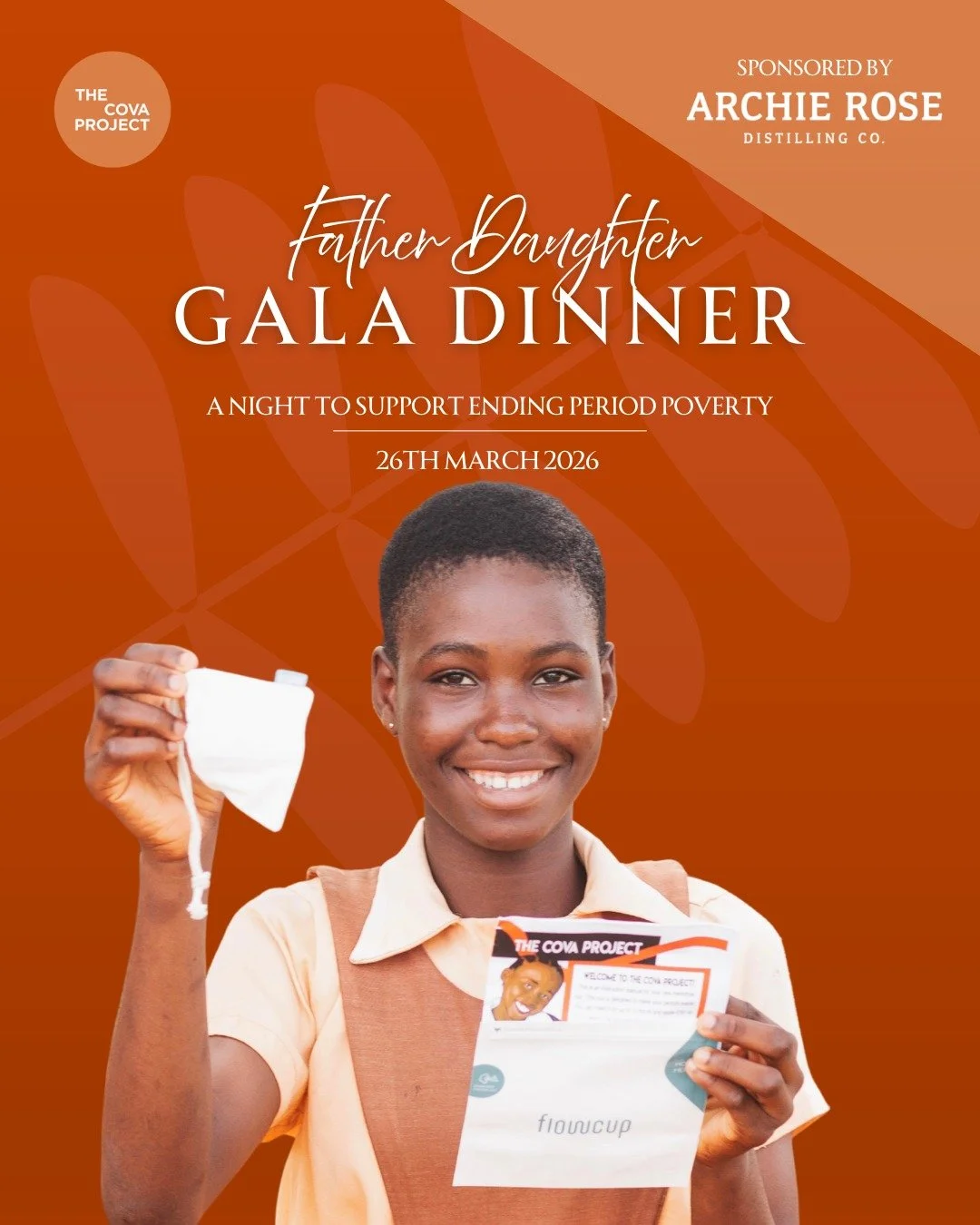 The Cova Project Gala Dinner - March 26th
Tickets Available in bio! 🎟

An evening where 'girl dads', their daughters &amp; The Cova Project's supporters dress up, show up, and change lives together.

Why This Event Is Not To Be Missed:
🍽 Premium si