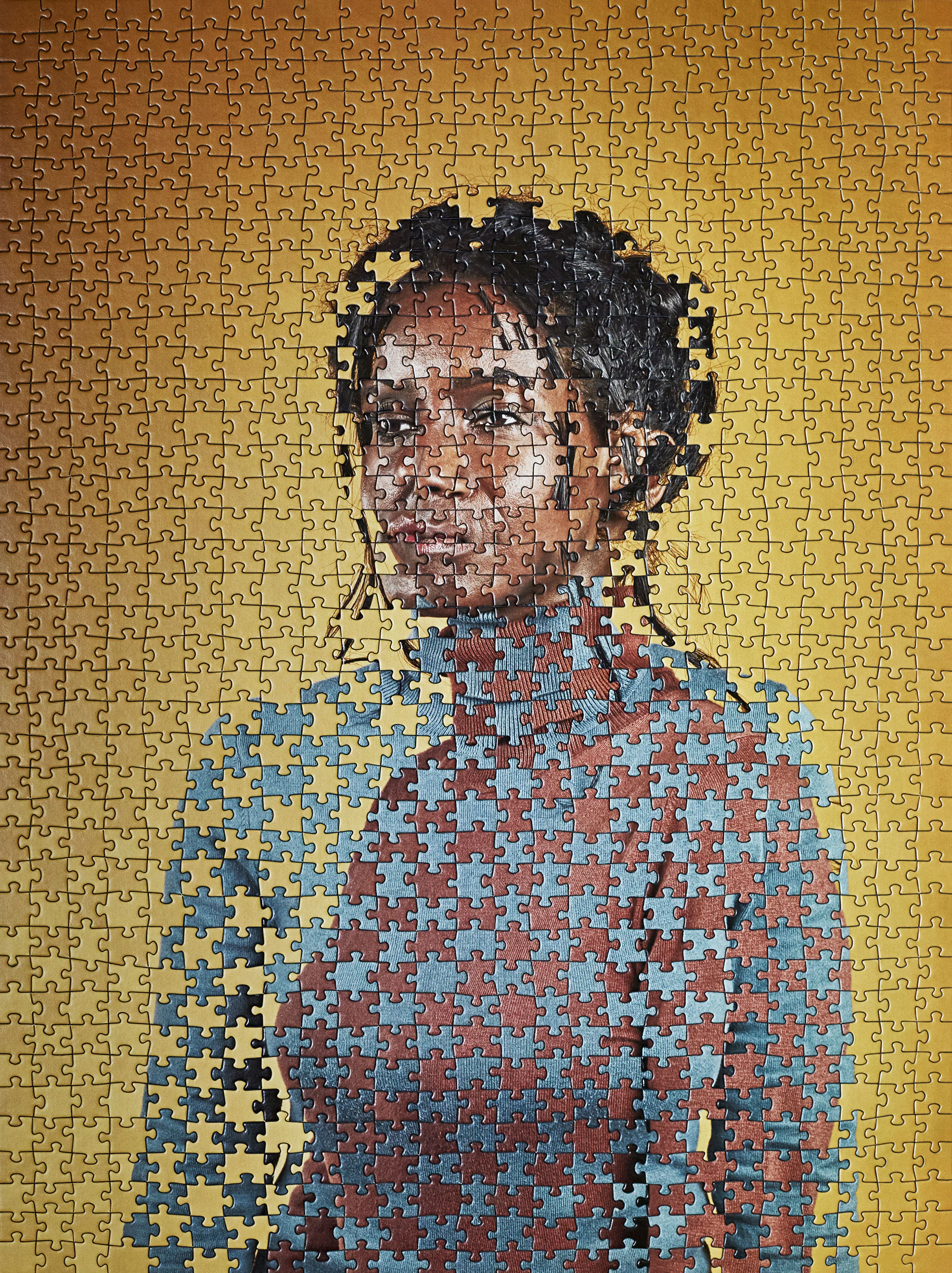 Alma Haser, Hermon and Heroda (1) , 2017 Digital pigment print puzzle (1000 pieces), 63.9 x 47.7 cm (approx. 25 x 19 in), edition of 6 Inquire
