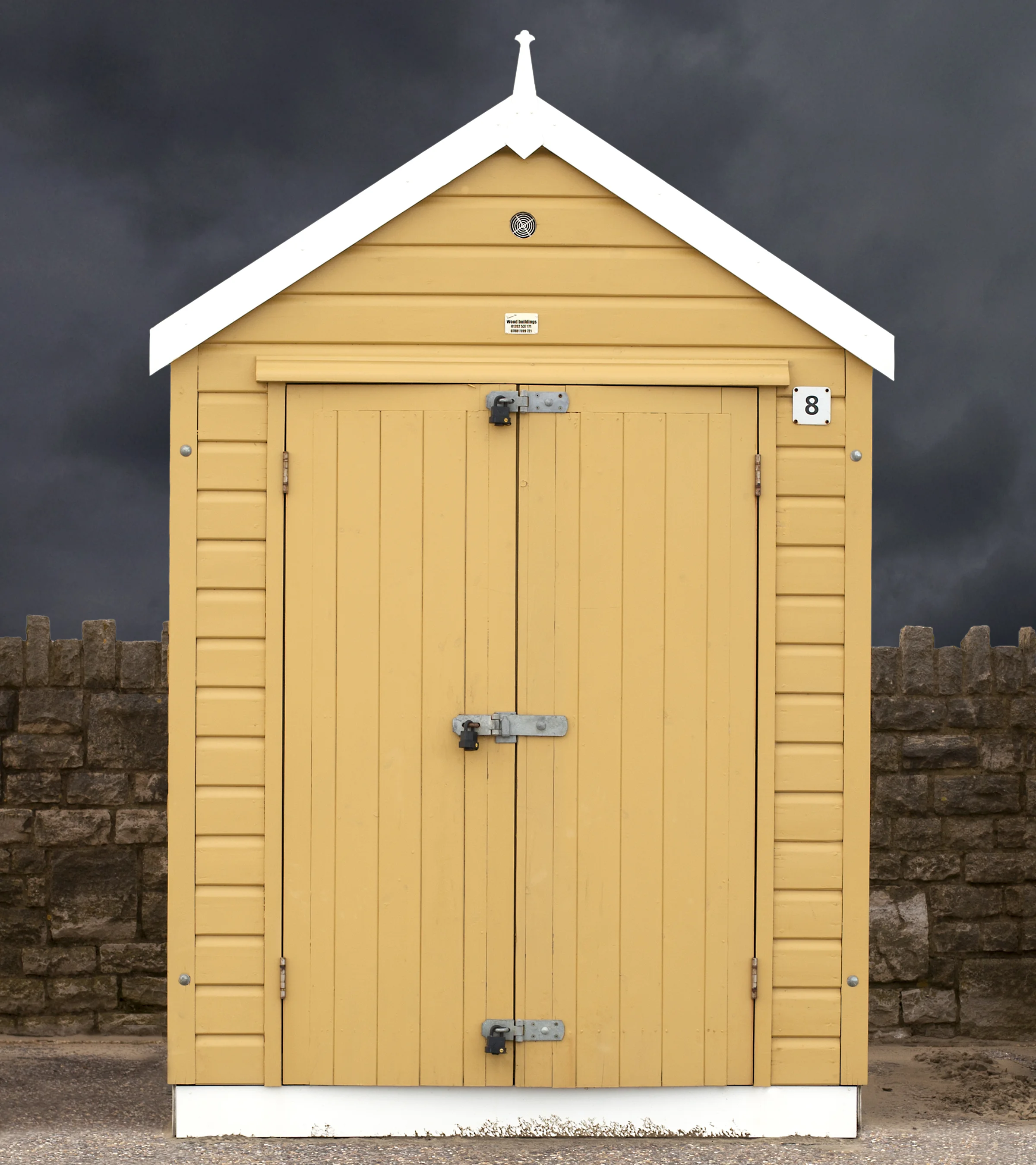 Judy Gelles, Beach Hut No. 8 , 2015 Digital pigment print, 9 x 8 in, edition of 10; 18 x 16 in, edition of 10 Inquire