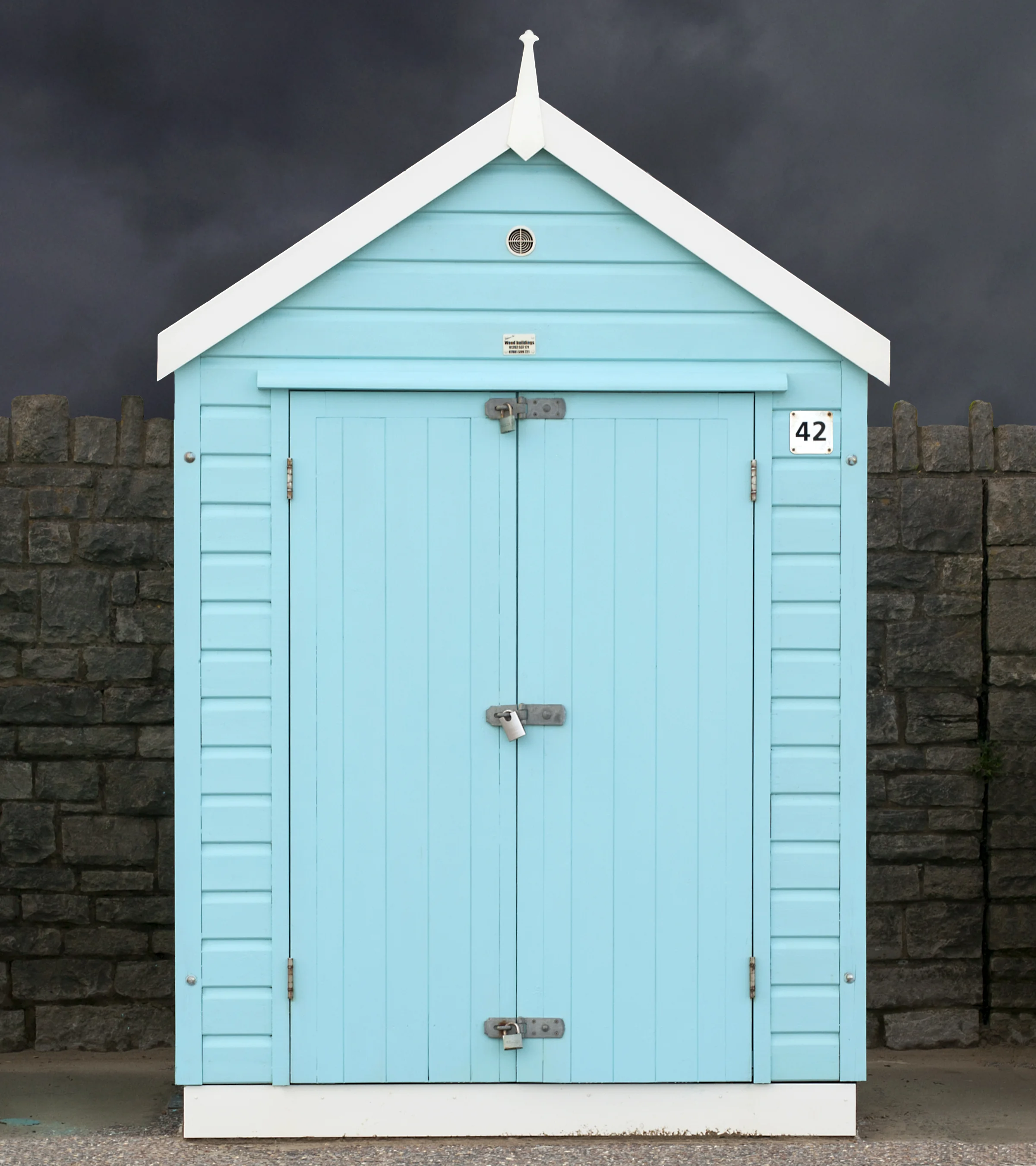 Judy Gelles, Beach Hut No. 42 , 2015 Digital pigment print, 9 x 8 in, edition of 10; 18 x 16 in, edition of 10 Inquire