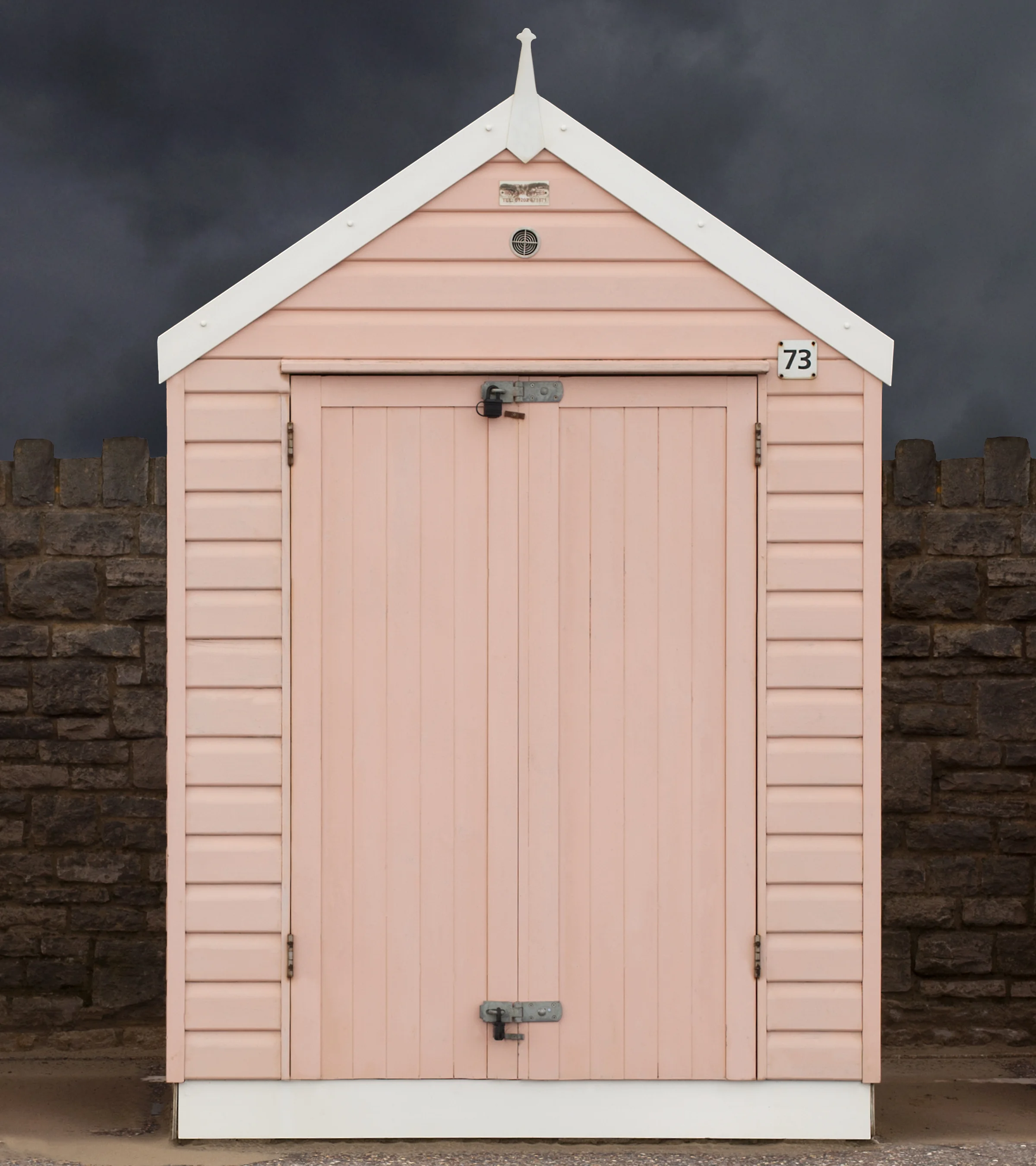 Judy Gelles, Beach Hut No. 73 , 2015 Digital pigment print, 9 x 8 in, edition of 10; 18 x 16 in, edition of 10 Inquire