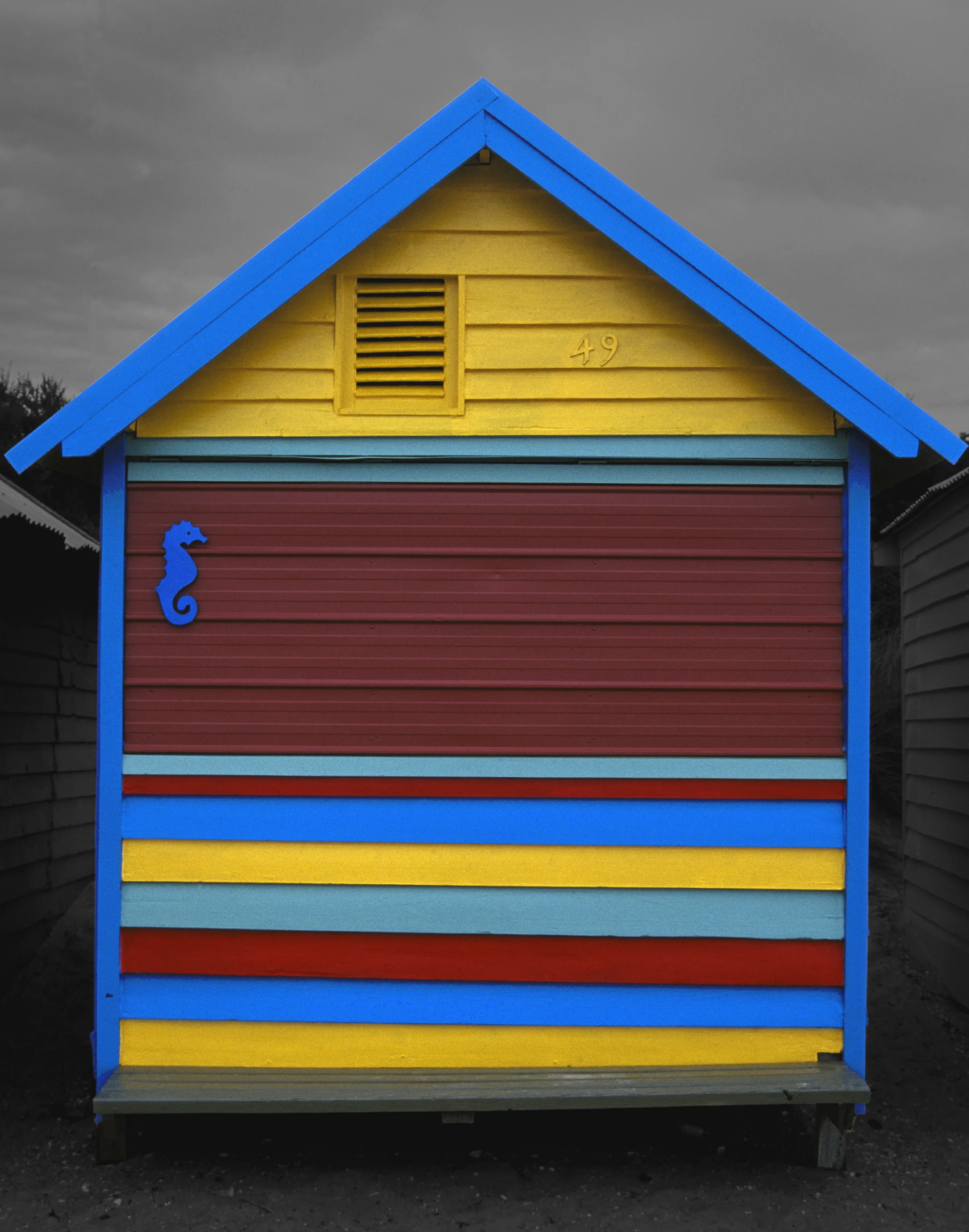 Judy Gelles, Beach Box No. 49 , 2003 Digital pigment print, 8 x 10 in, edition of 20; 11 x 14 in, edition of 25; 16 x 20 in, edition of 25 Inquire