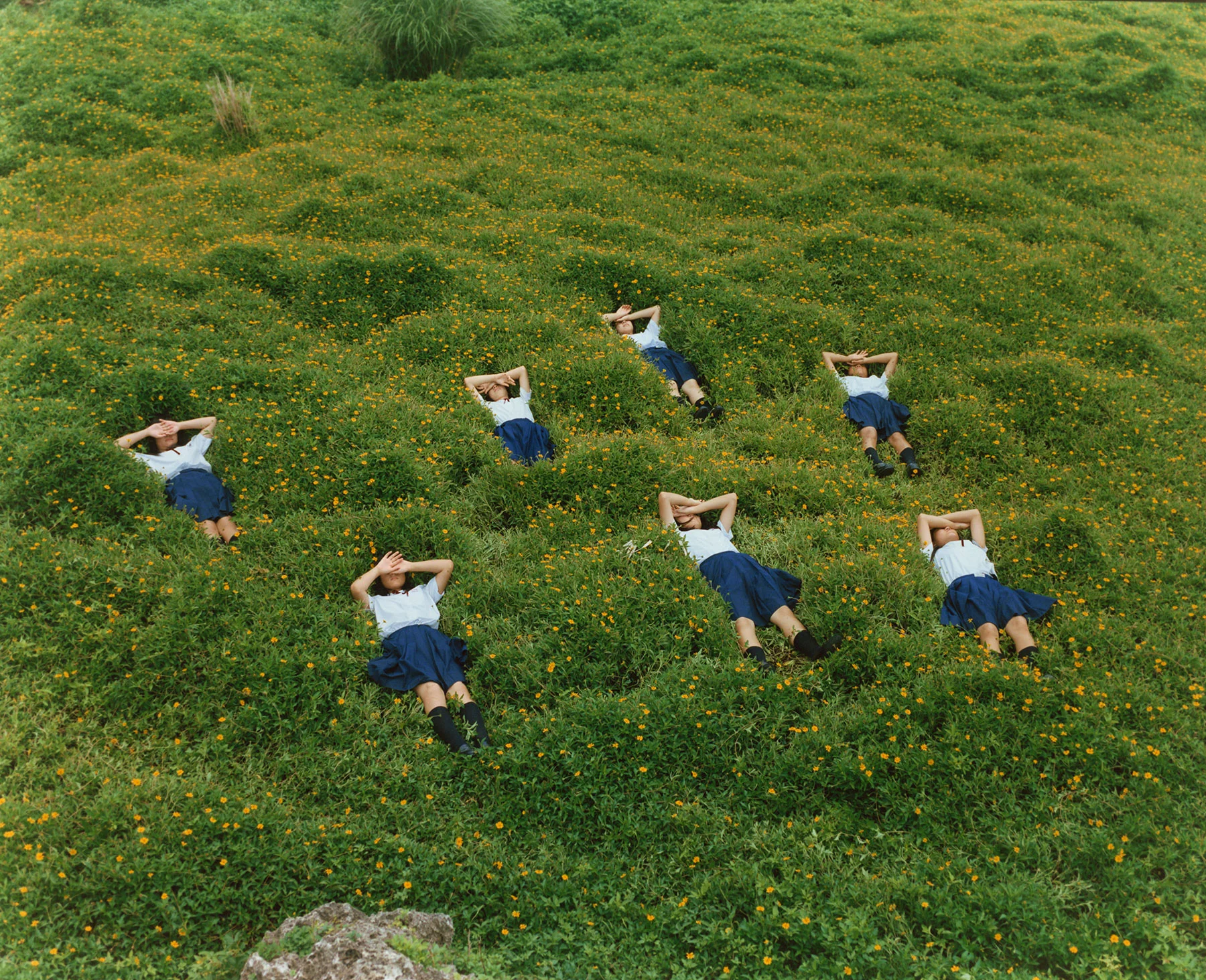 Osamu Yokonami, Assembly Okinawa 1, 2017 Digital pigment print, 1044 x 1259 mm (approx. 41 x 49.5 in), edition of 3; 614 x 740 mm (approx. 24 x 29 in), edition of 7 Inquire