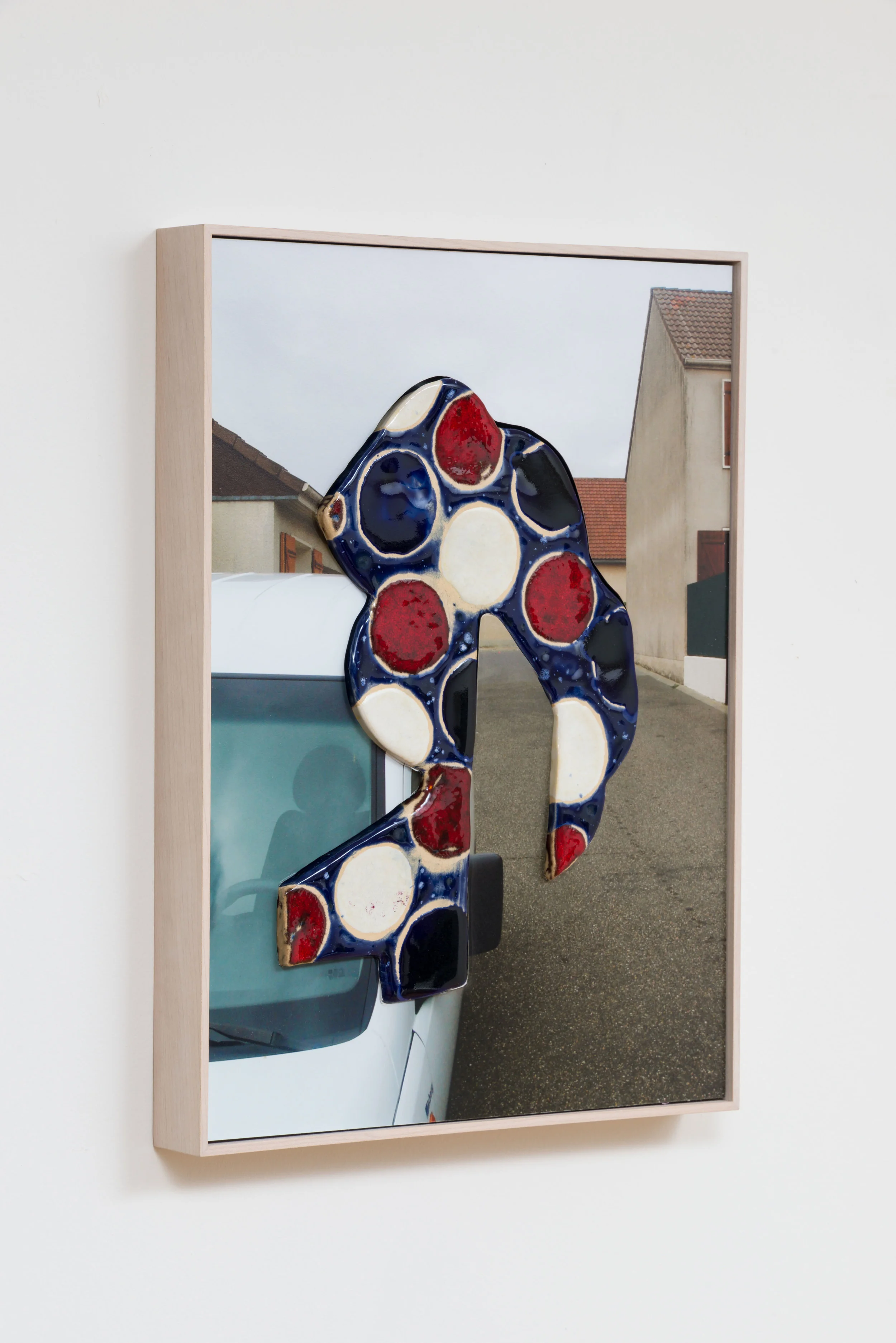Denis Darzacq, Doublemix No. 9 , 2014 Digital pigment print with earthenware insert, 18.5 x 14 x 1.75 in (approx. 47 × 36 x 4 cm), unique Inquire