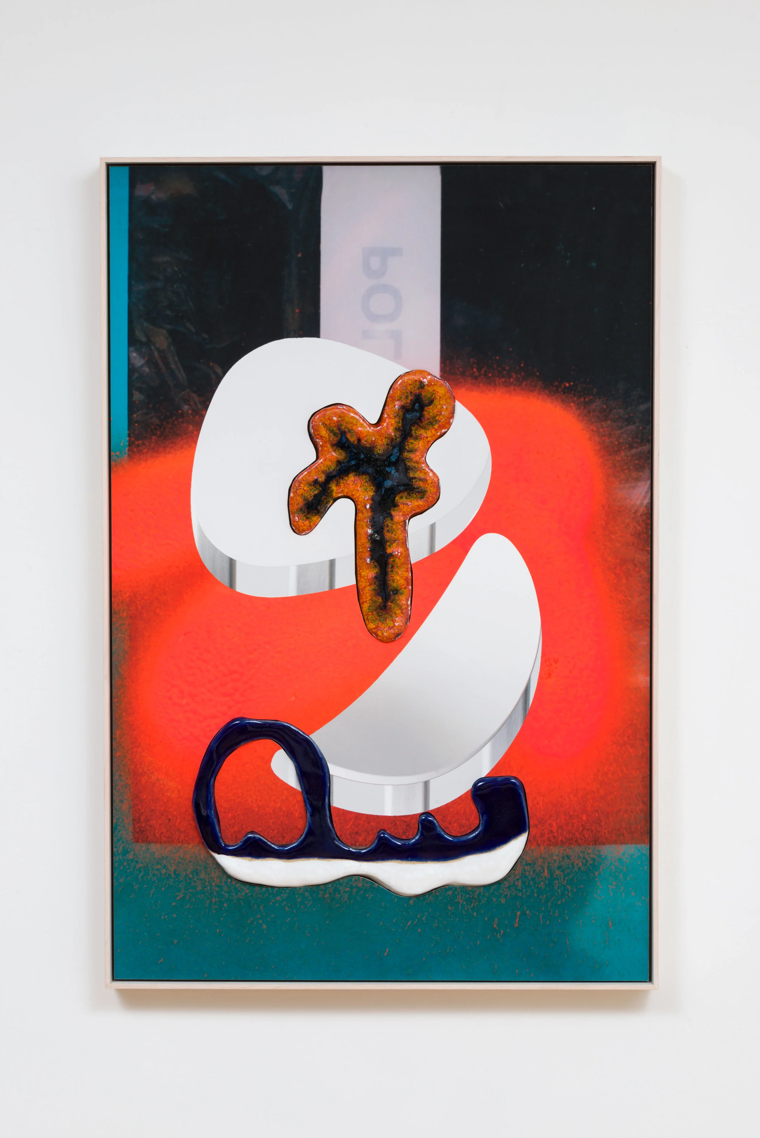Denis Darzacq, Doublemix No. 51 , 2015 Digital pigment print with earthenware insert, 31 x 20.75 x 1.75 in (approx. 79 × 53 x 4 cm), unique Inquire