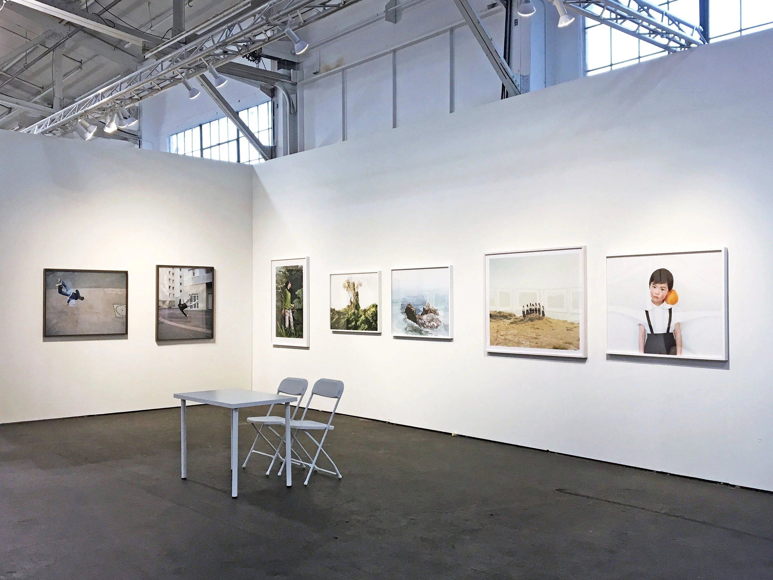 Denis Darzacq, Laura Plageman, and Osamu Yokonami at Photofairs San Francisco 2017 Inquire