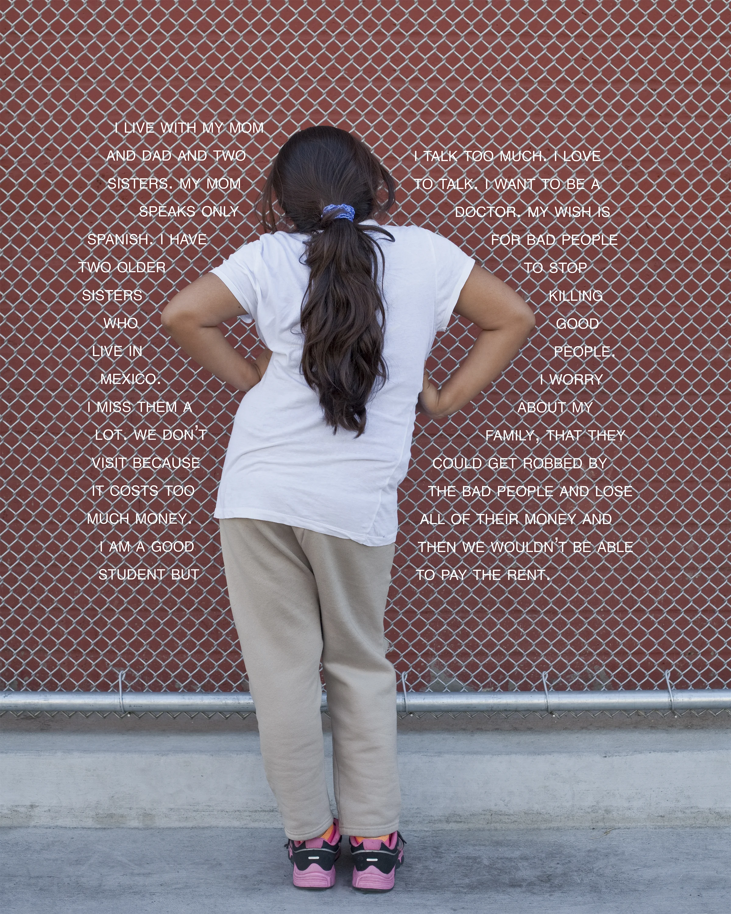 Judy Gelles, Fourth Grade Project: The Rent (California public school) , 2008-2018 Digital pigment print, sizes variable Inquire