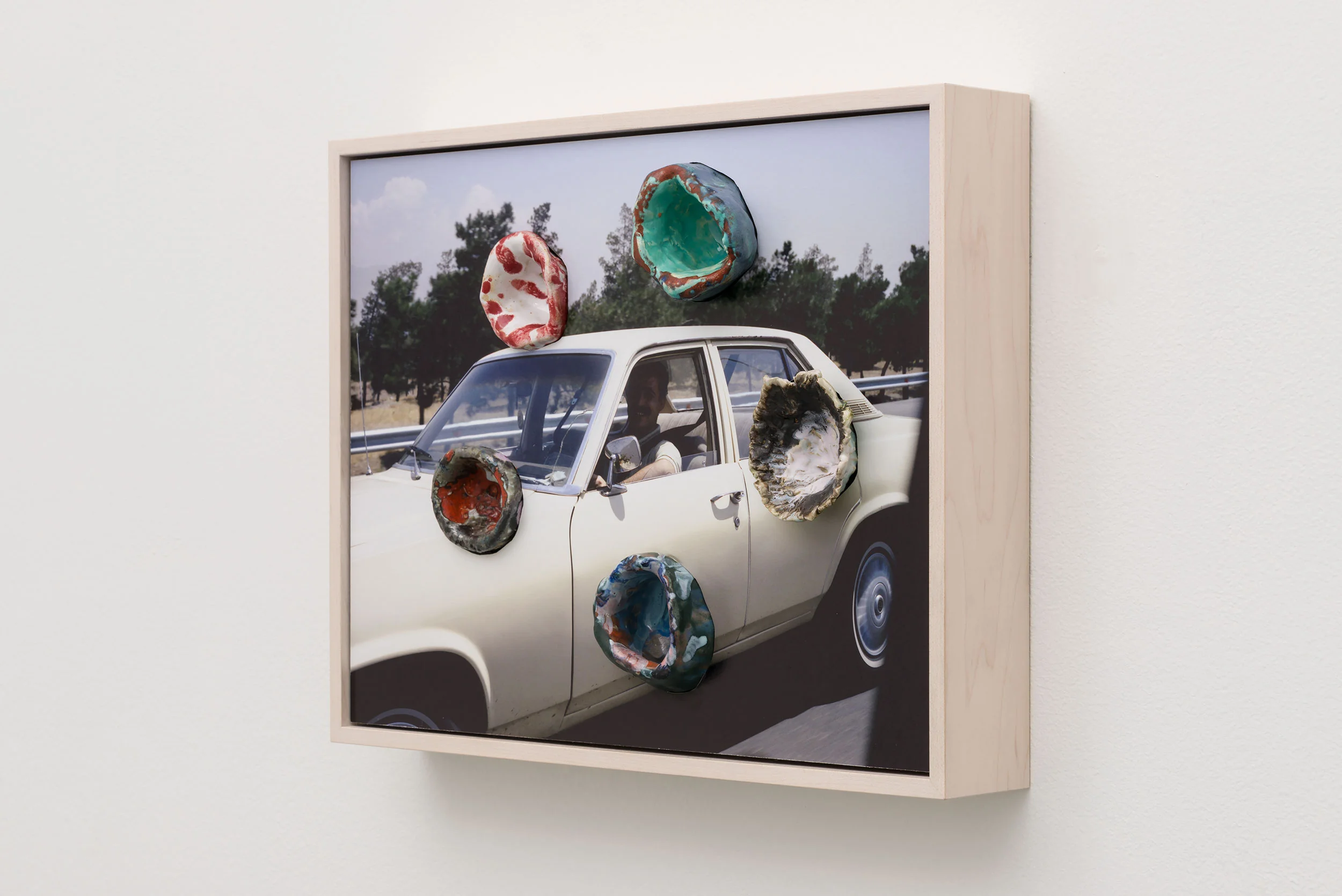 Denis Darzacq & Anna Lüneman, Doublemix No. 45 , 2015 Digital pigment print with earthenware insert, 11.5 x 14 x 2.5 in (approx. 29 × 36 x 6 cm), unique Inquire