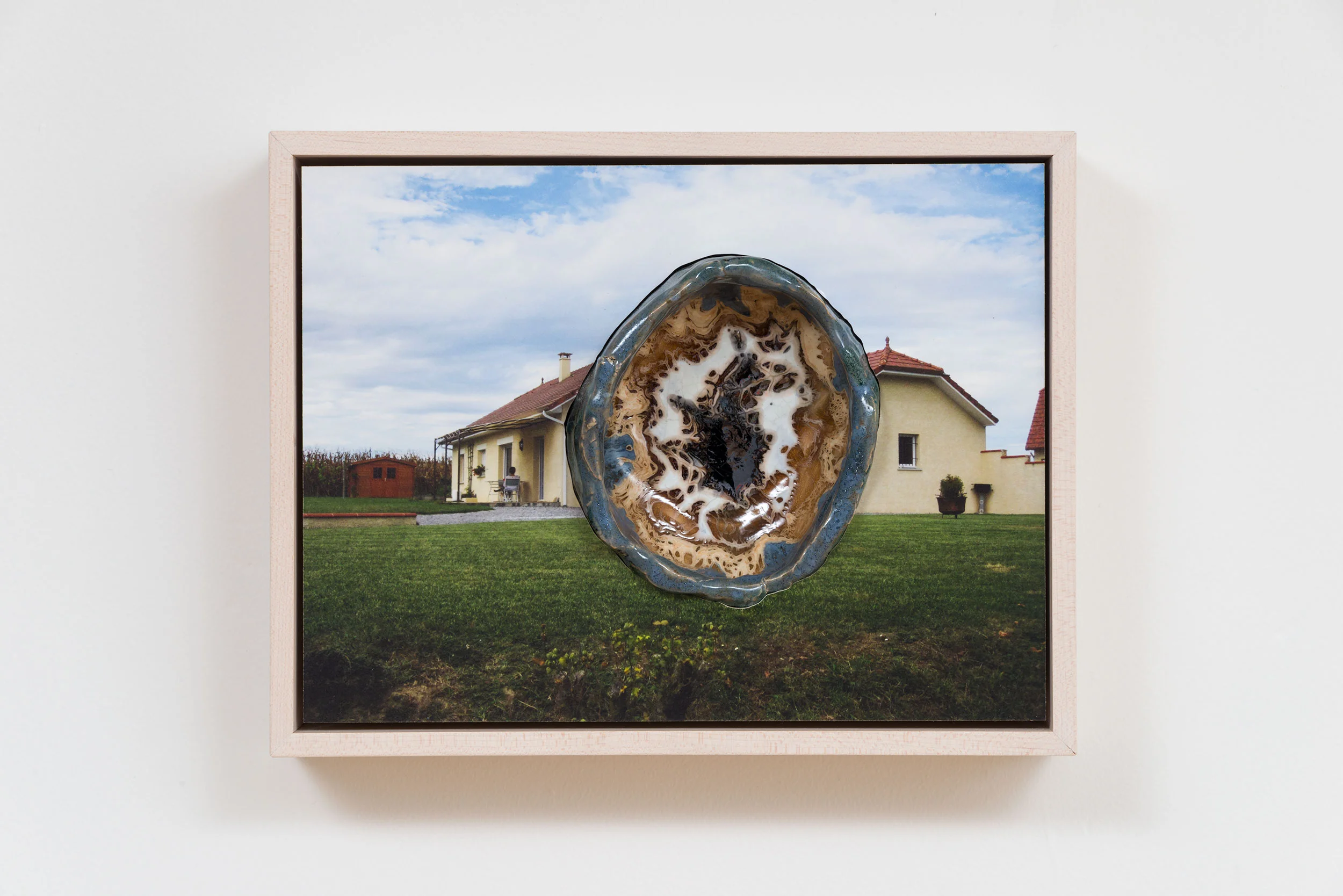 Denis Darzacq & Anna Lüneman, Doublemix No. 30 , 2015 Digital pigment print with earthenware insert, 8.25 x 10.5 x 3.25 in (approx. 21 × 27 x 8 cm), unique Inquire