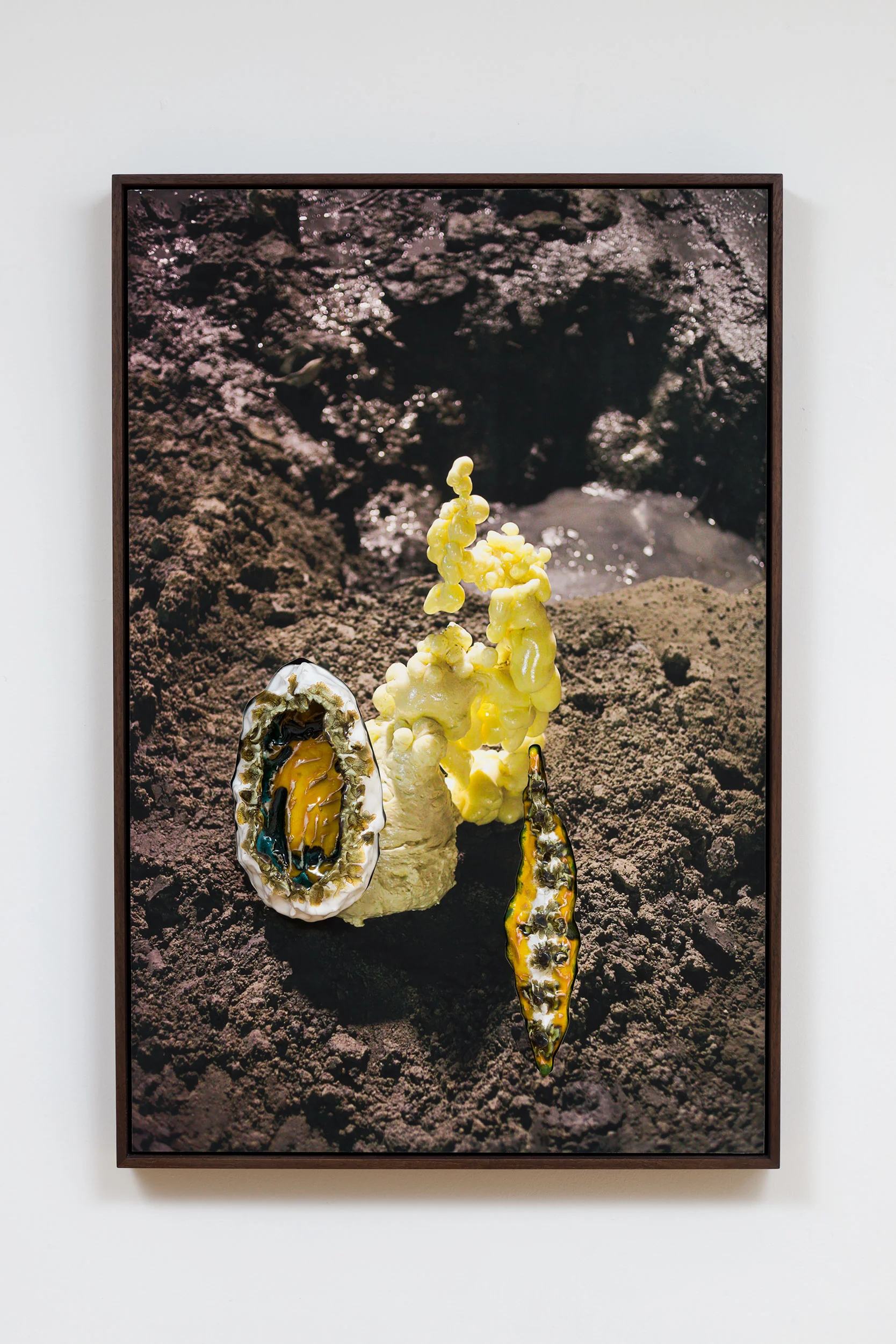 Denis Darzacq & Anna Lüneman, Doublemix No. 52 , 2016 Digital pigment print with earthenware insert, 30.5 x 20.5 x 2.25 in (approx. 77 × 52 x 8 cm), unique Inquire