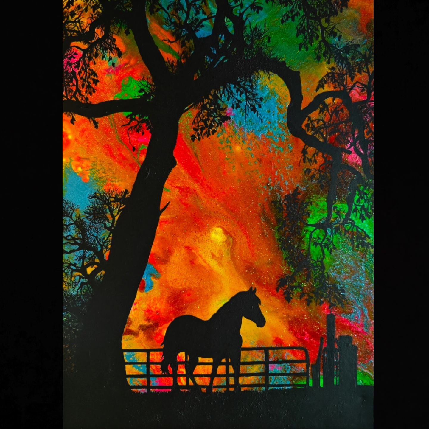 Sunset Horse - 30x40cm - Acrylic and Pebeo Mixed Media

#artwork
#art
#artist
#artistsoninstagram
#painting
#creative
#artistic
#acrylicpainting
#pebeomixedmedia
#glasspaint
#mixedmediaart
#vitrail
#horse
#horses&nbsp; 
#equestrian&nbsp; 
#equine 
#p