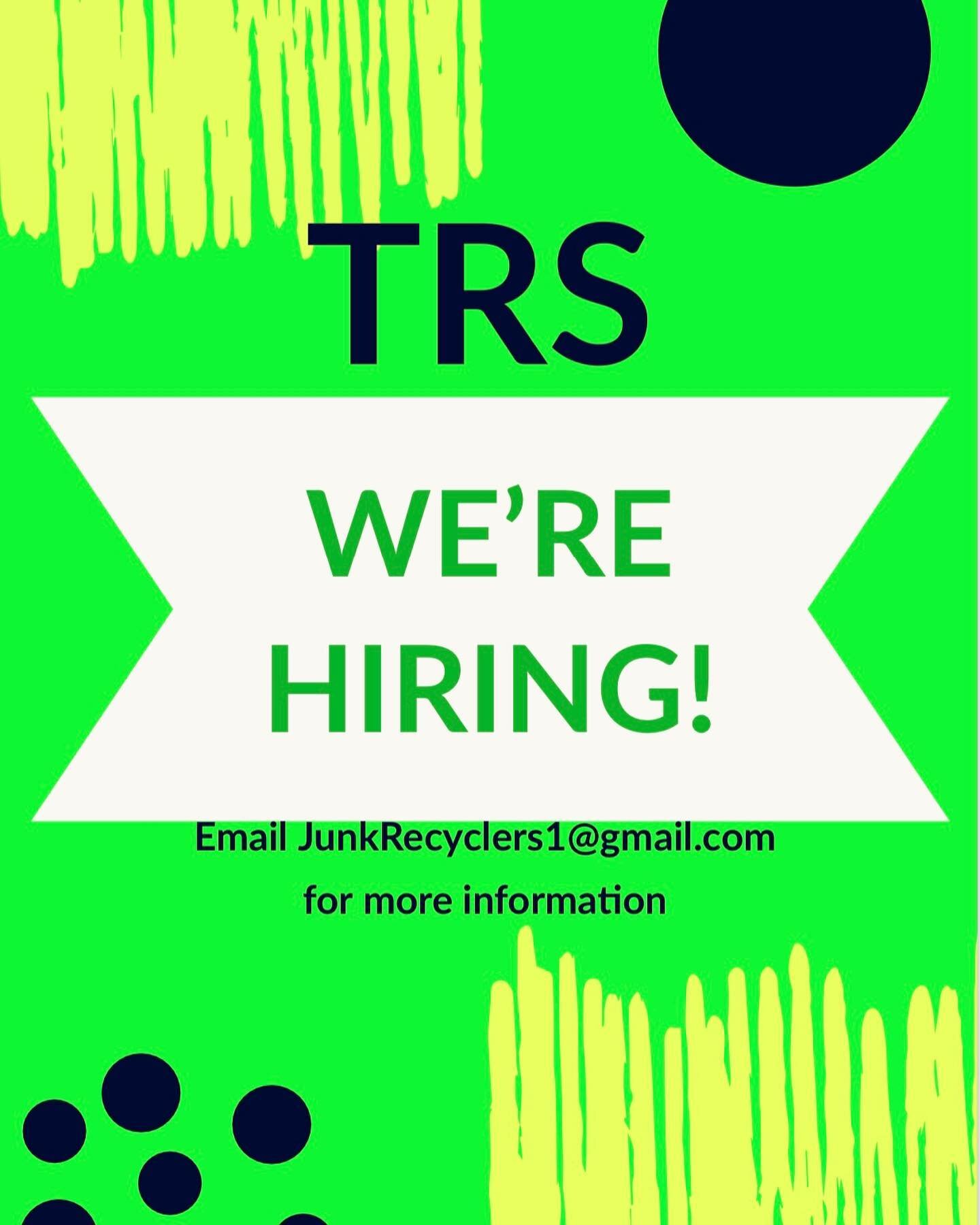 The Regeneration Station is currently looking for part time employees!

If you would like to know more about what we do, have a passion for vintage and antique, and have great customer service skills give us a shout! 🎤

If you're interested in a pos