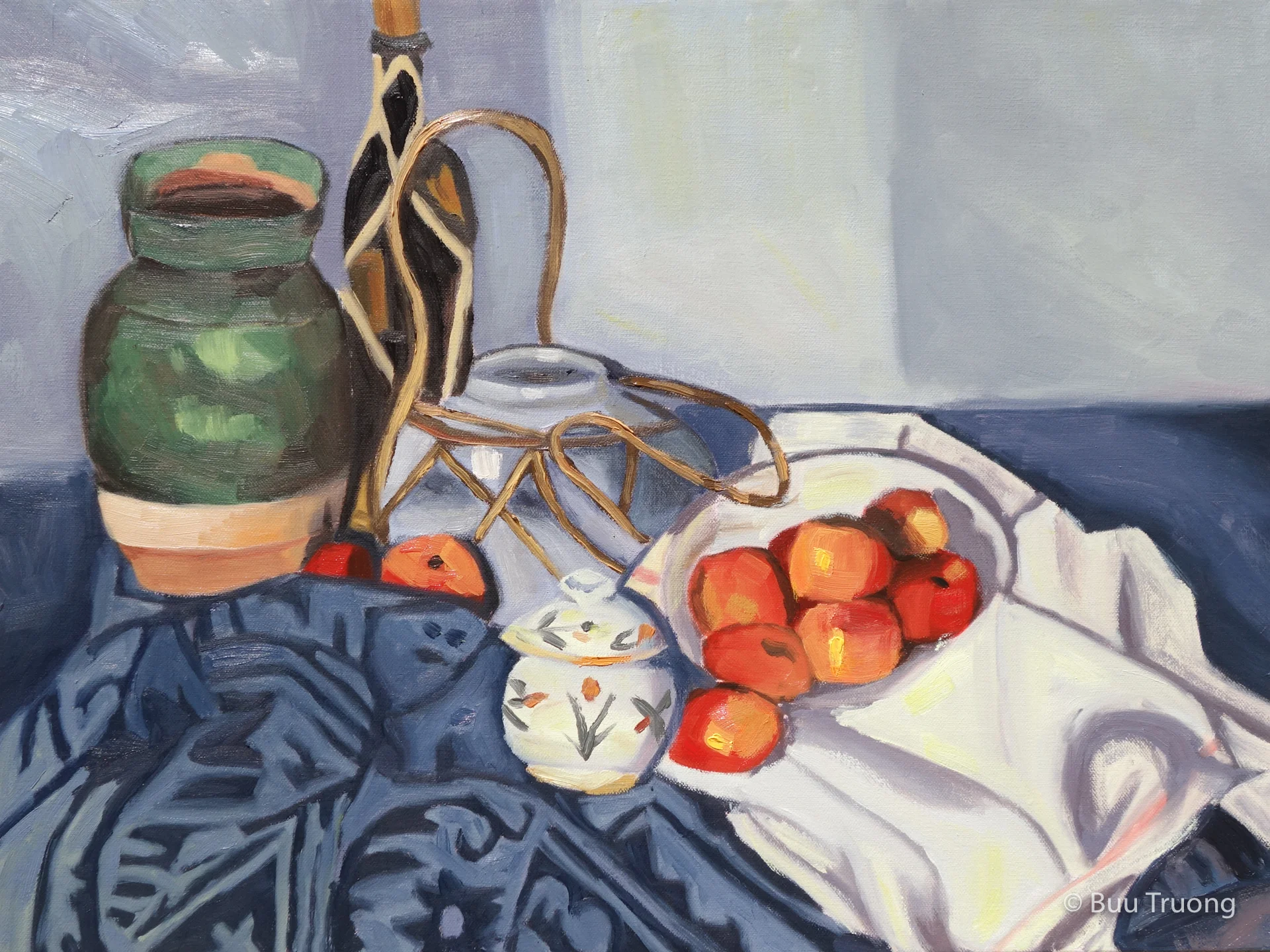 Study of Cezanne's Apples Still-Life