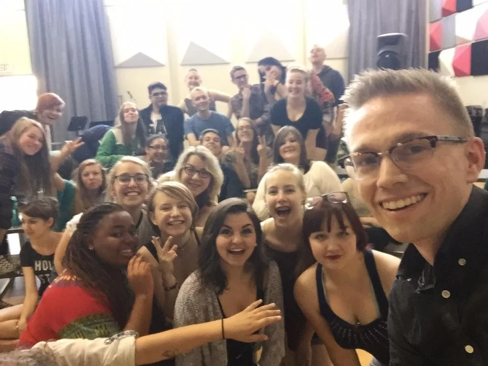 Why commission new choral music? This photo says it all. (+ recording and interview)