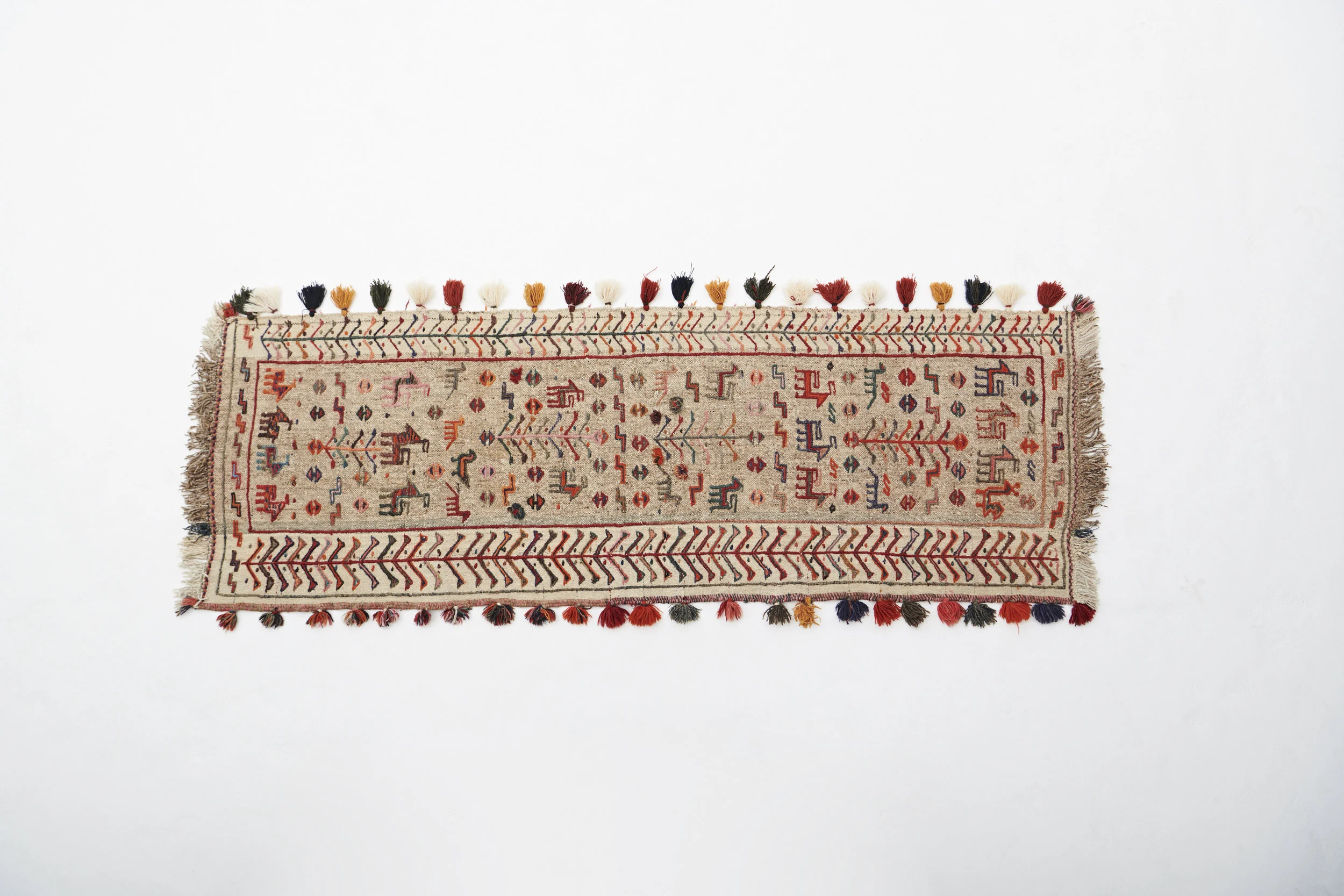 Iran - Qashqai 1970   238cm x 80cm- whole.jpg