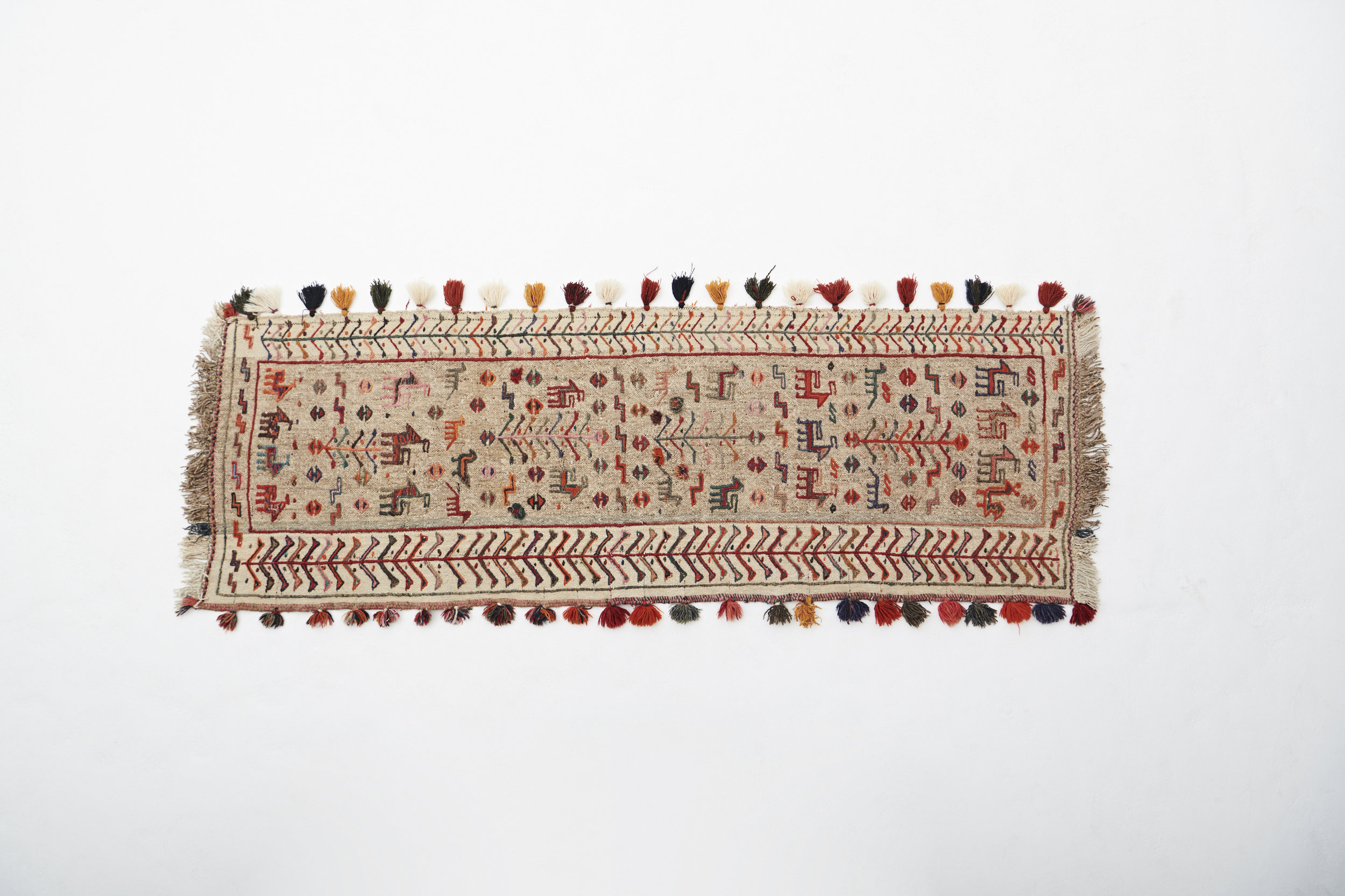 Iran - Qashqai 1970   238cm x 80cm- whole.jpg