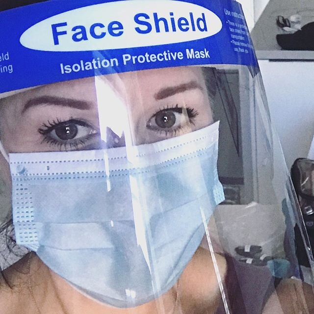 I will be looking like this when I start working again for your safety and mine 😷❤️ #makeupartist  #hairstylist #namaske #covid19 #ocbridalhairmu #staysafe #workingclean #washyourhands