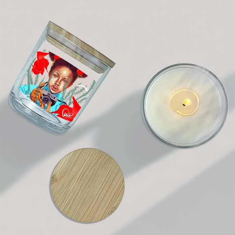 Candle "Aquatic Symphony#2"