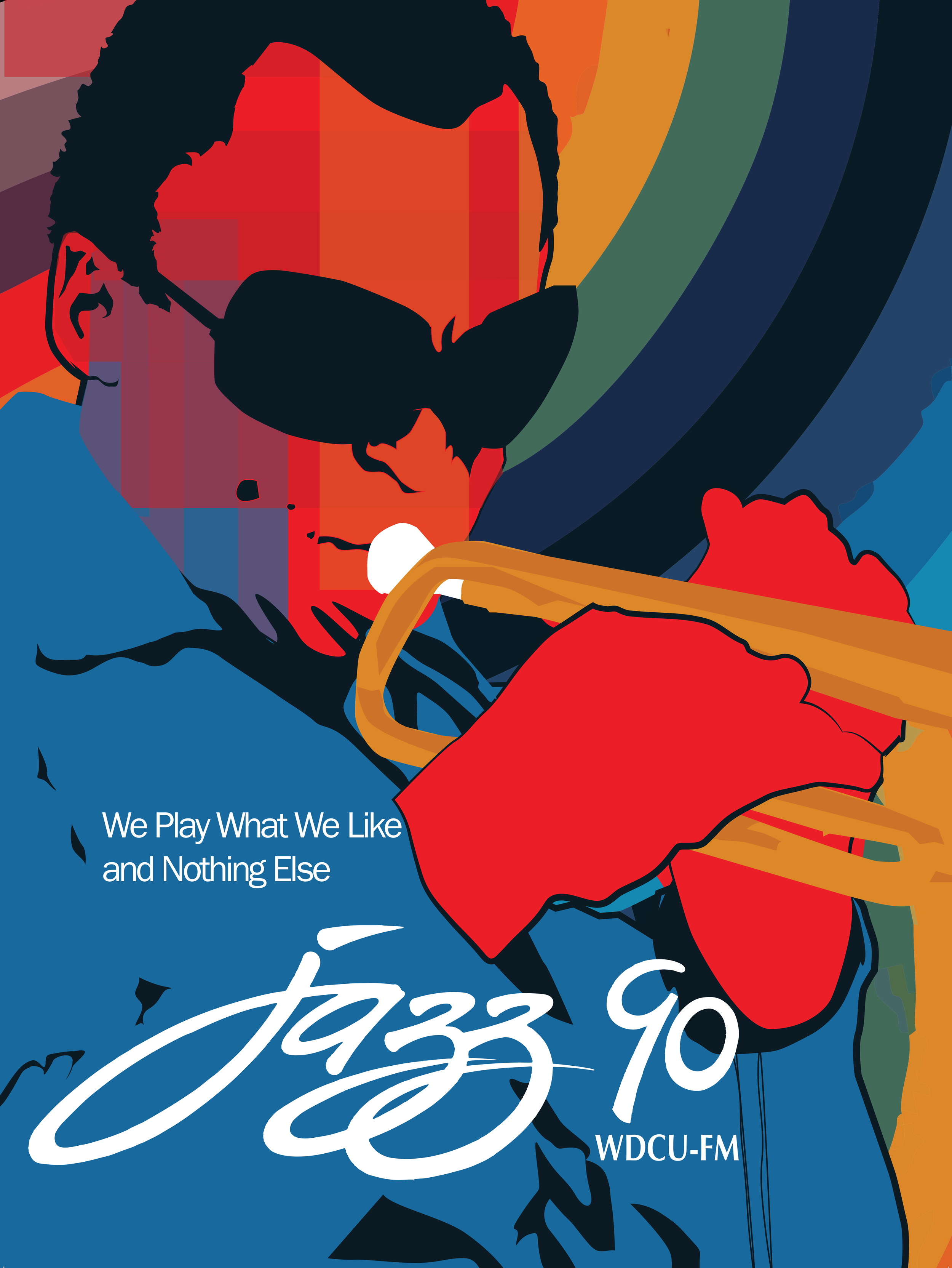 Jazz 90 Poster WDCU-FM · 2025