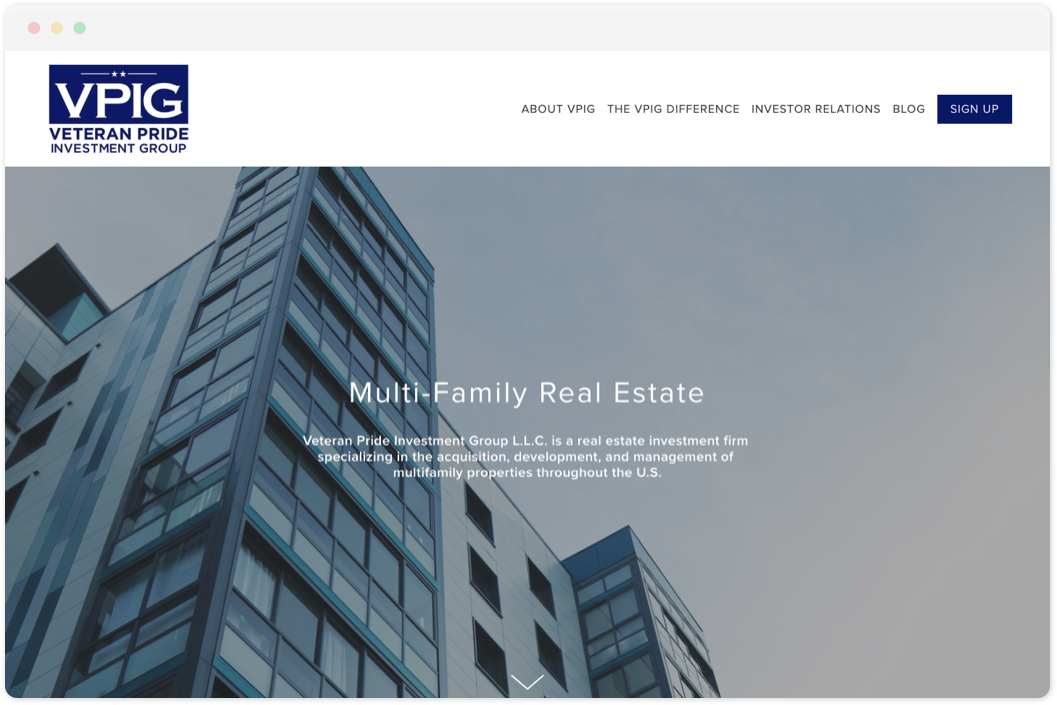 Veteran Pride Investment Group • Real Estate