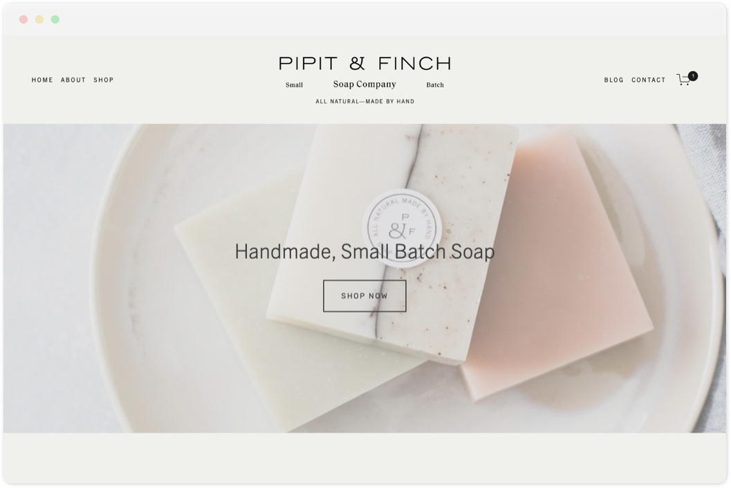 Pipit & Finch • Online Store