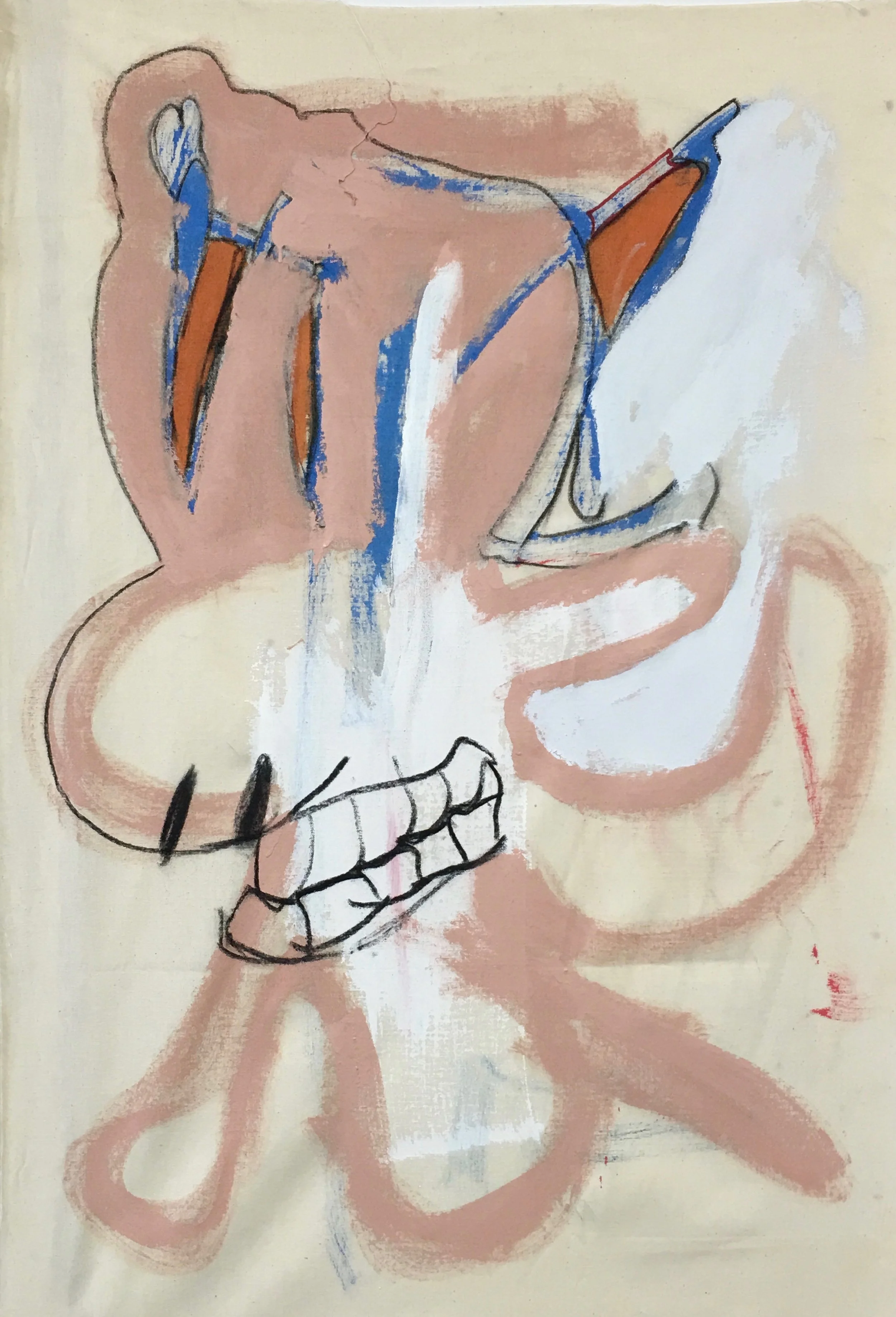 Untitled (Running Three Legged Demon), 2017