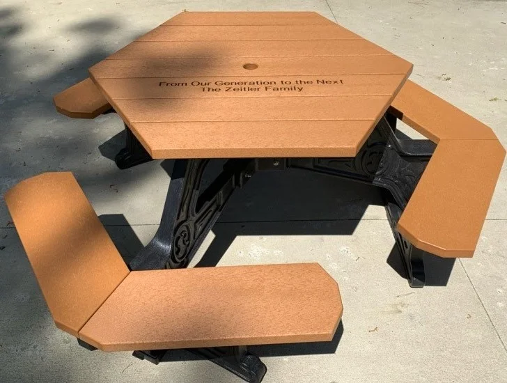 6-Seat Picnic Table - $7,200
