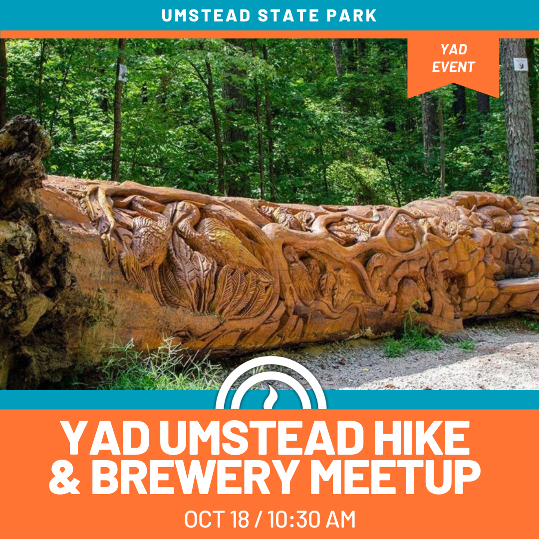 Umstead Hike and Brewery Meetup with YAD