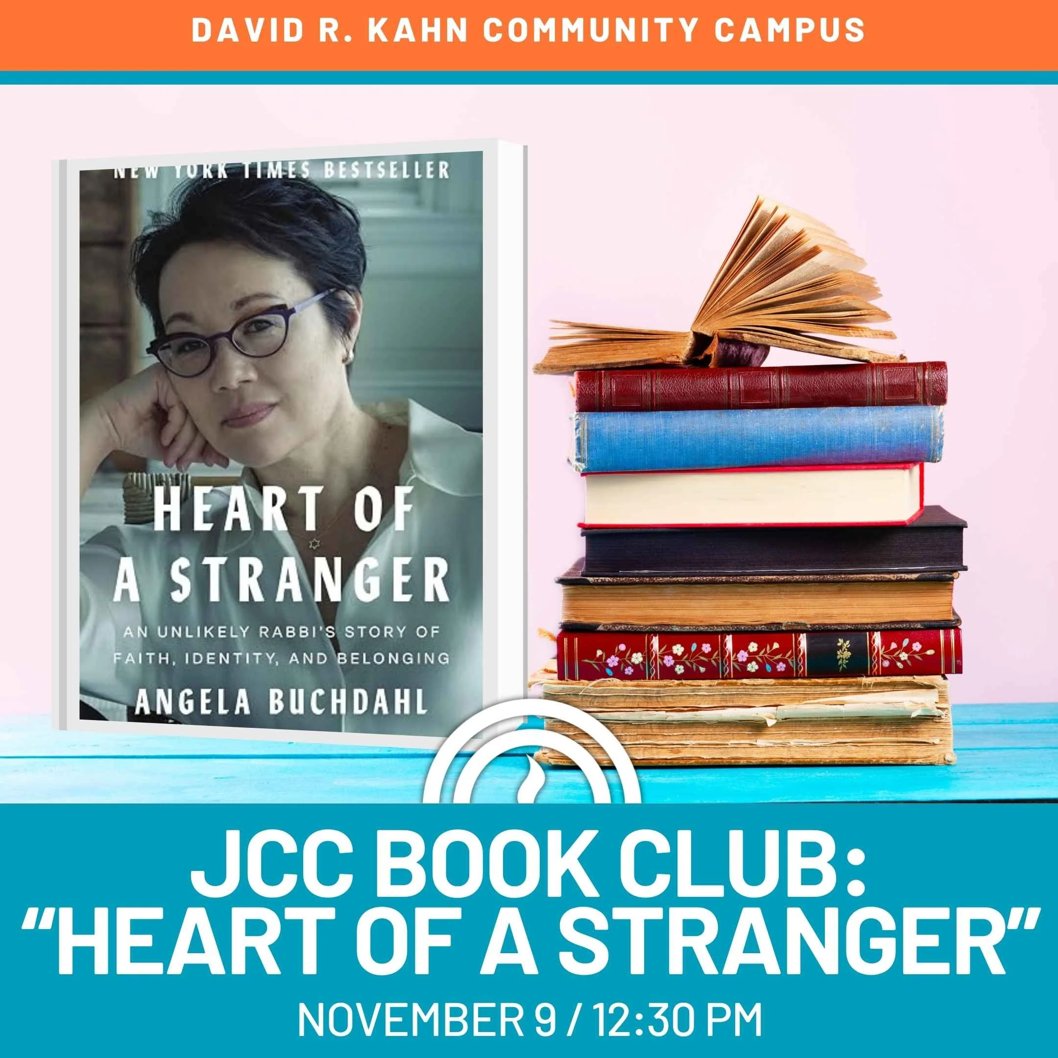 JCC Book Club: "Heart of a Stranger"