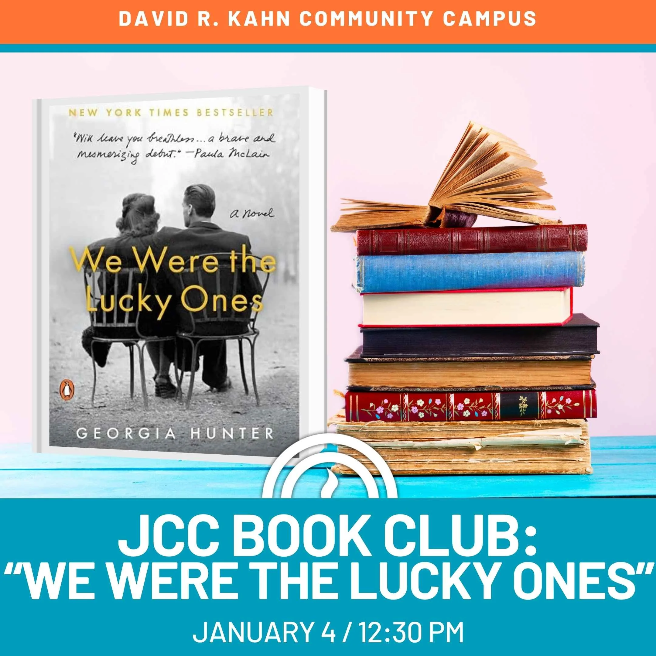 JCC Book Club: "We Were the Lucky Ones"