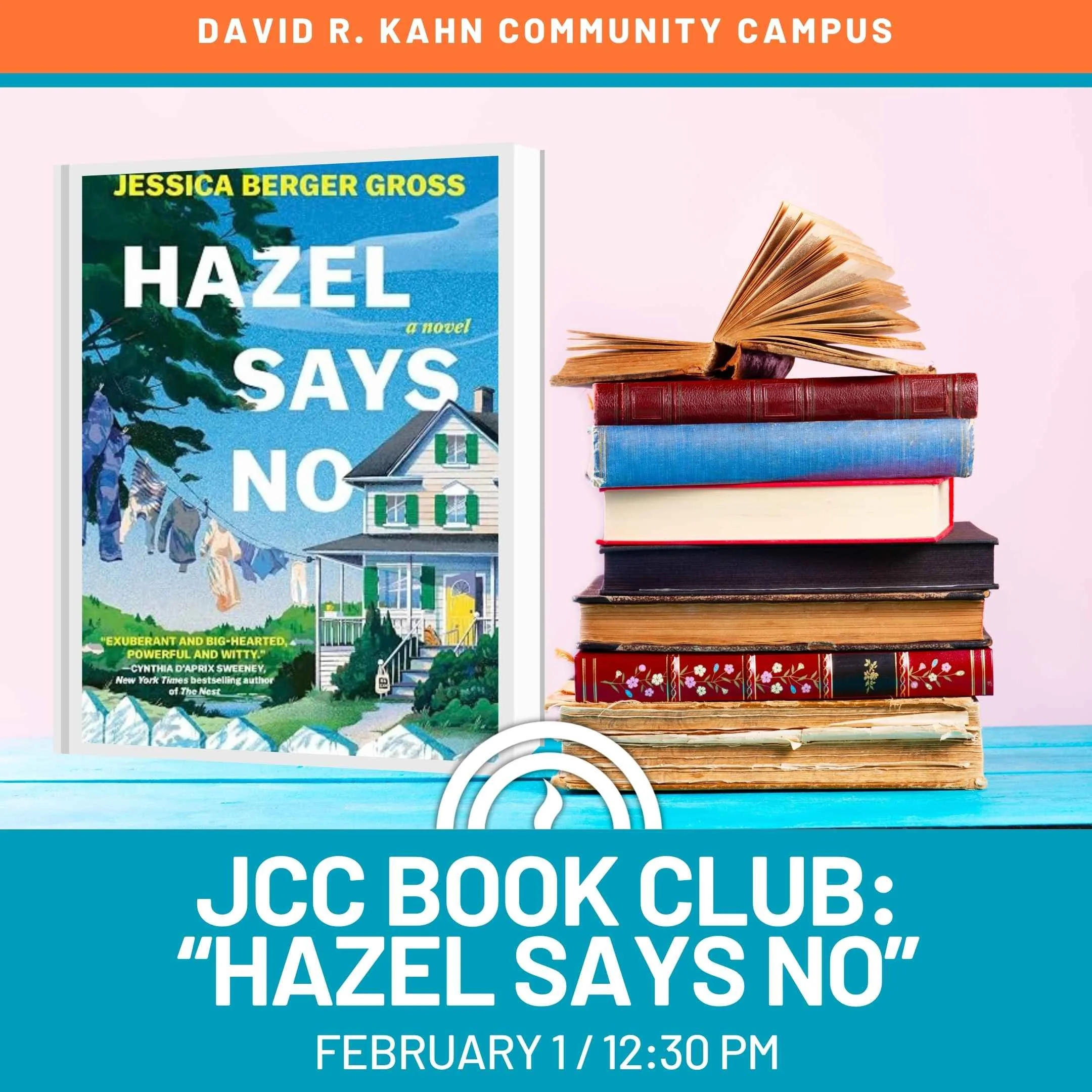 JCC Book Club: "Hazel Says No"